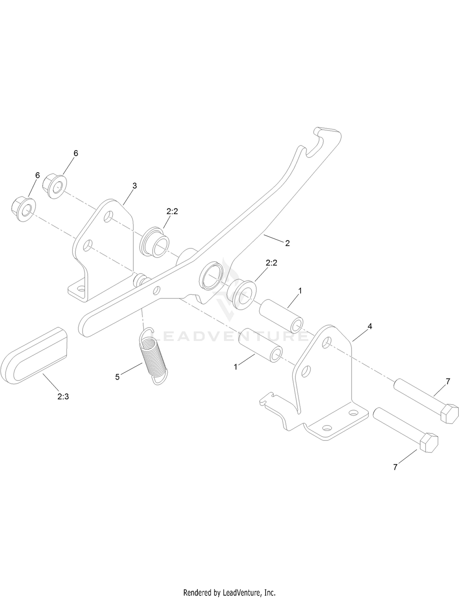 Latch Assembly No. 139-0888