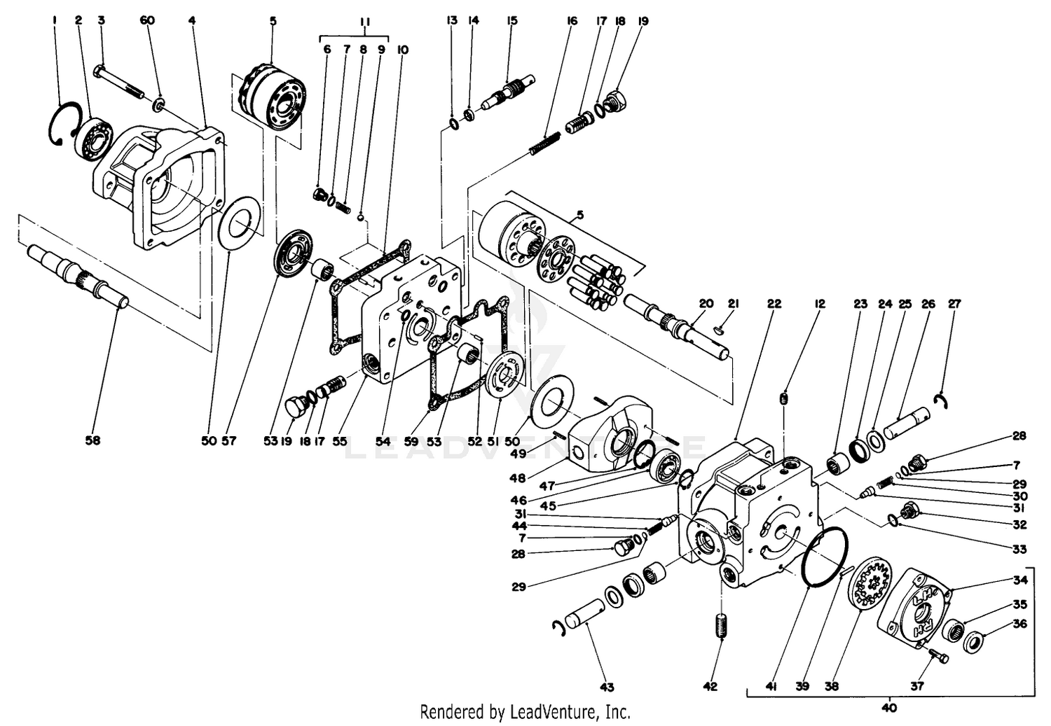 Transmission Assembly No. 71-4370