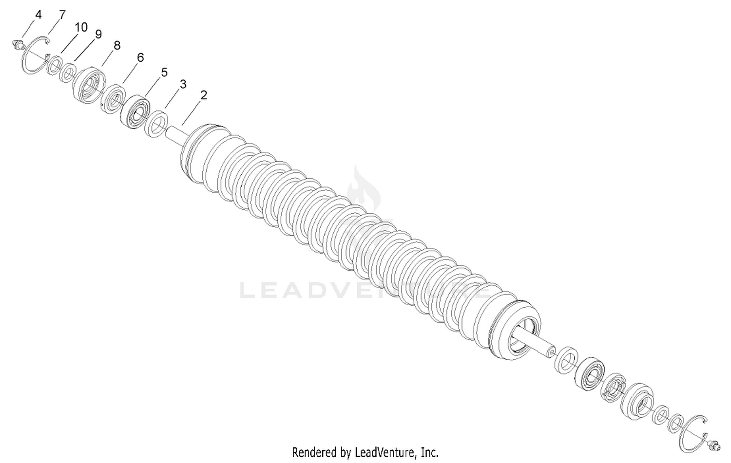 Shoulder Roller Assembly No. 104-3369 (Optional)