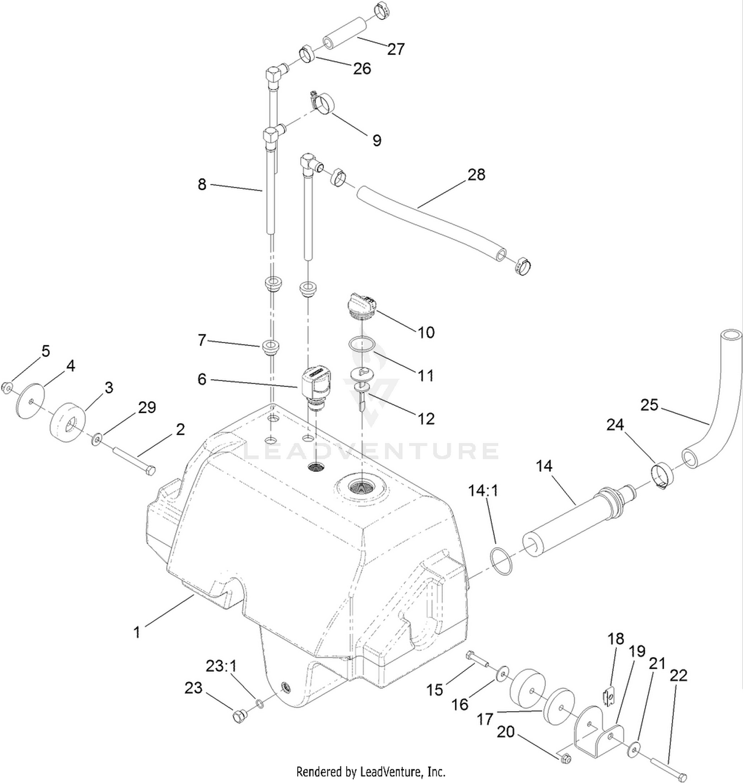 Hydraulic Reservoir Assembly