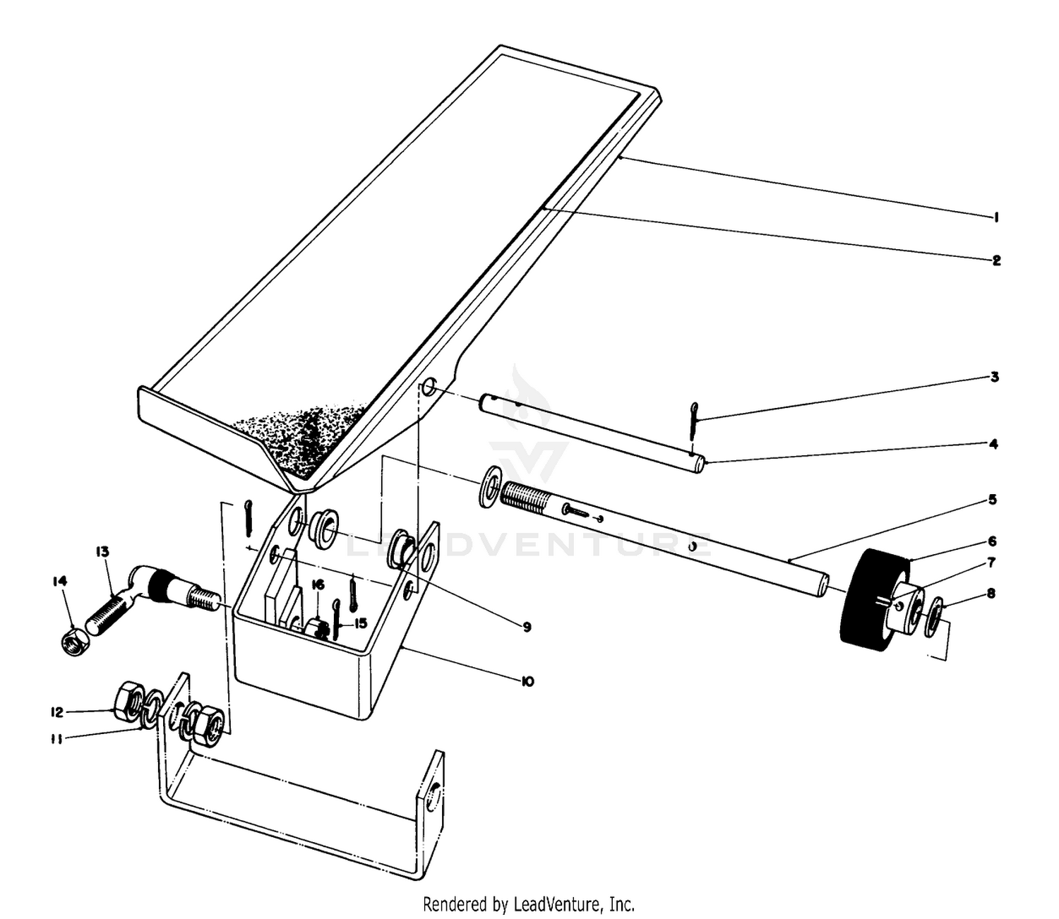 Traction Pedal Assembly