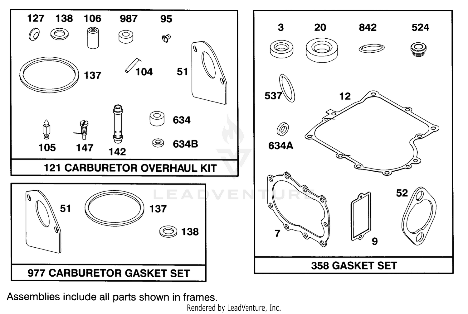 Engine Briggs  Stratton Model 283707-0156-01 8