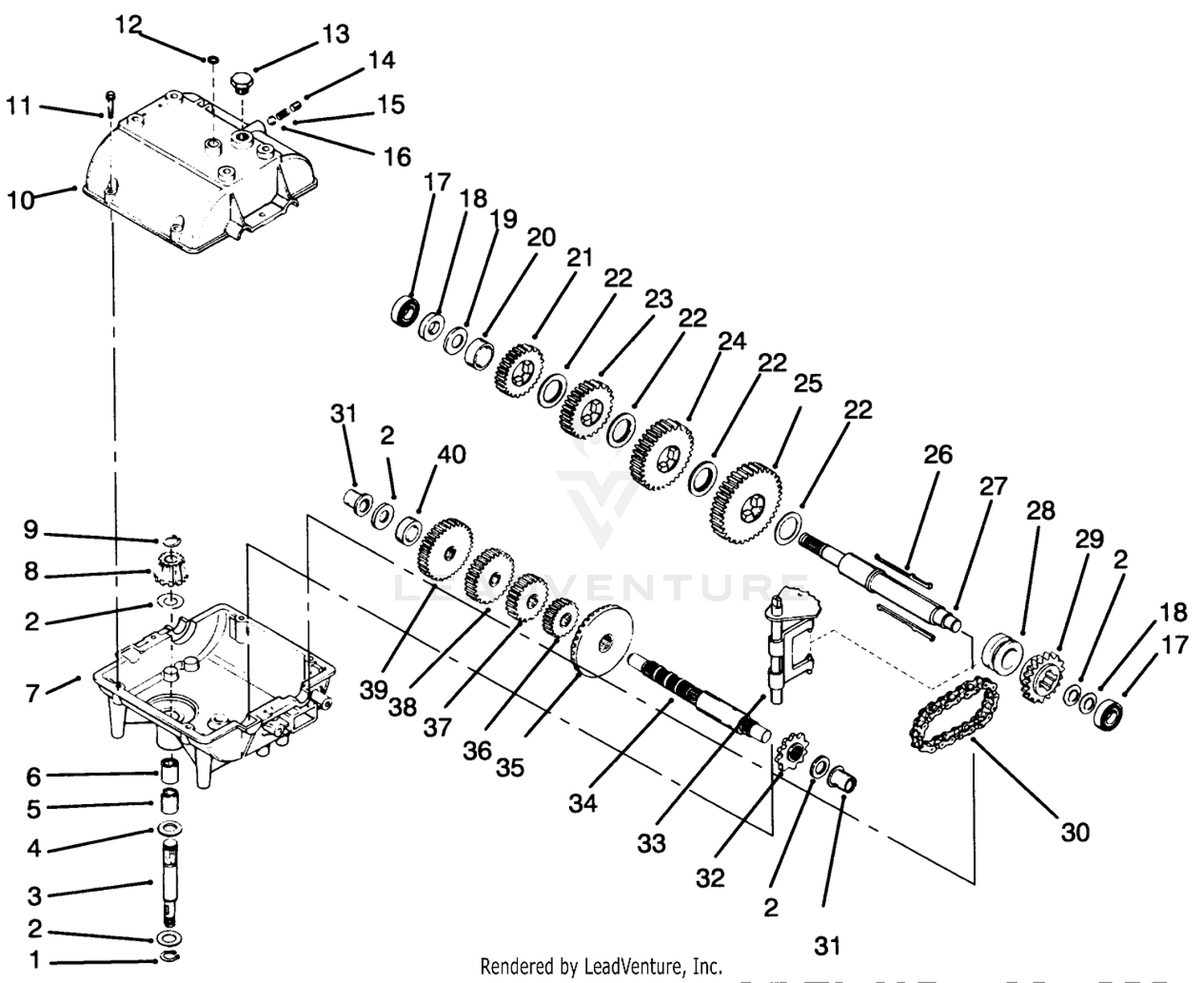 Peerless Transmission Model No. 700-039