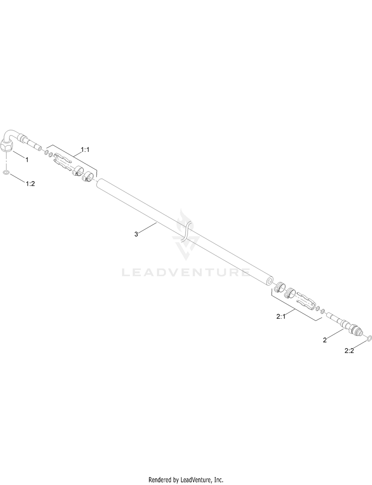 Drier Hose Assembly No. 138-3804