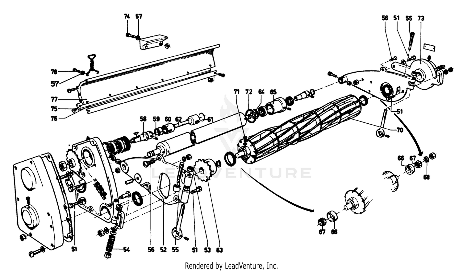 Cutting Unit Assembly (continued)