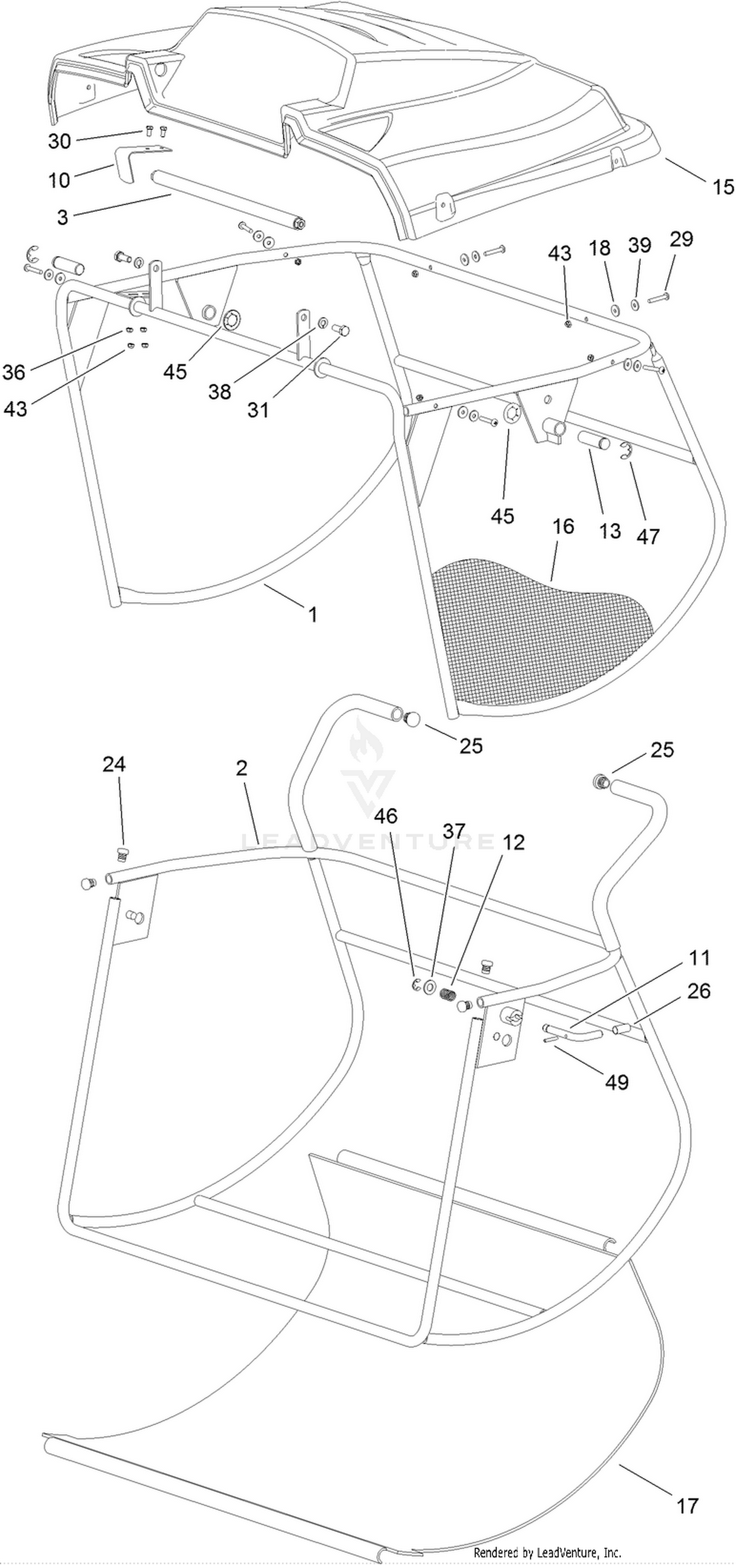 Grass Collector Assembly