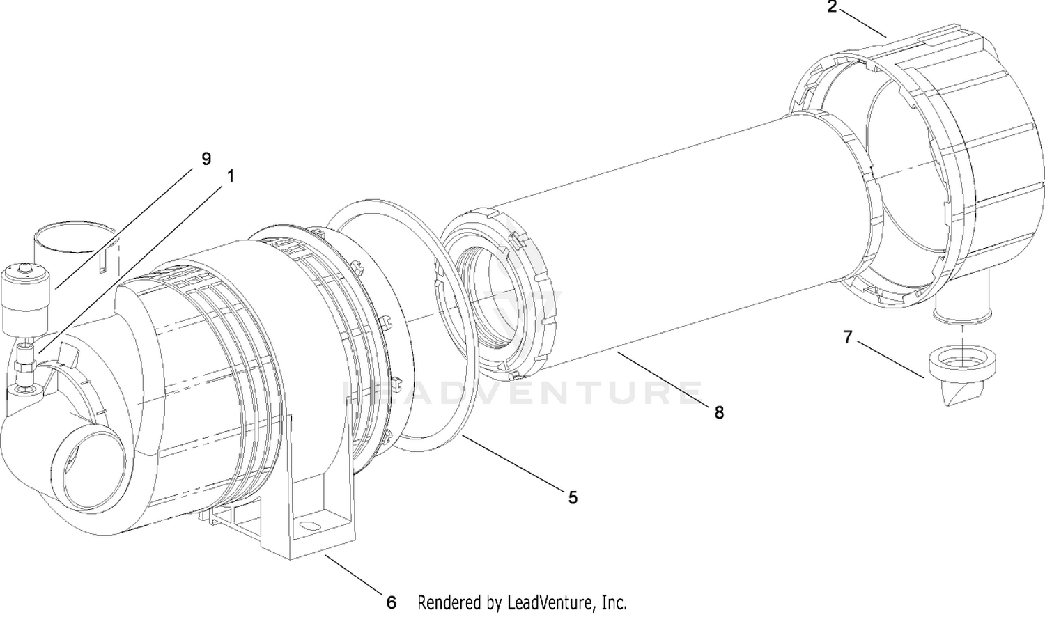 Air Cleaner Assembly No. 104-3427