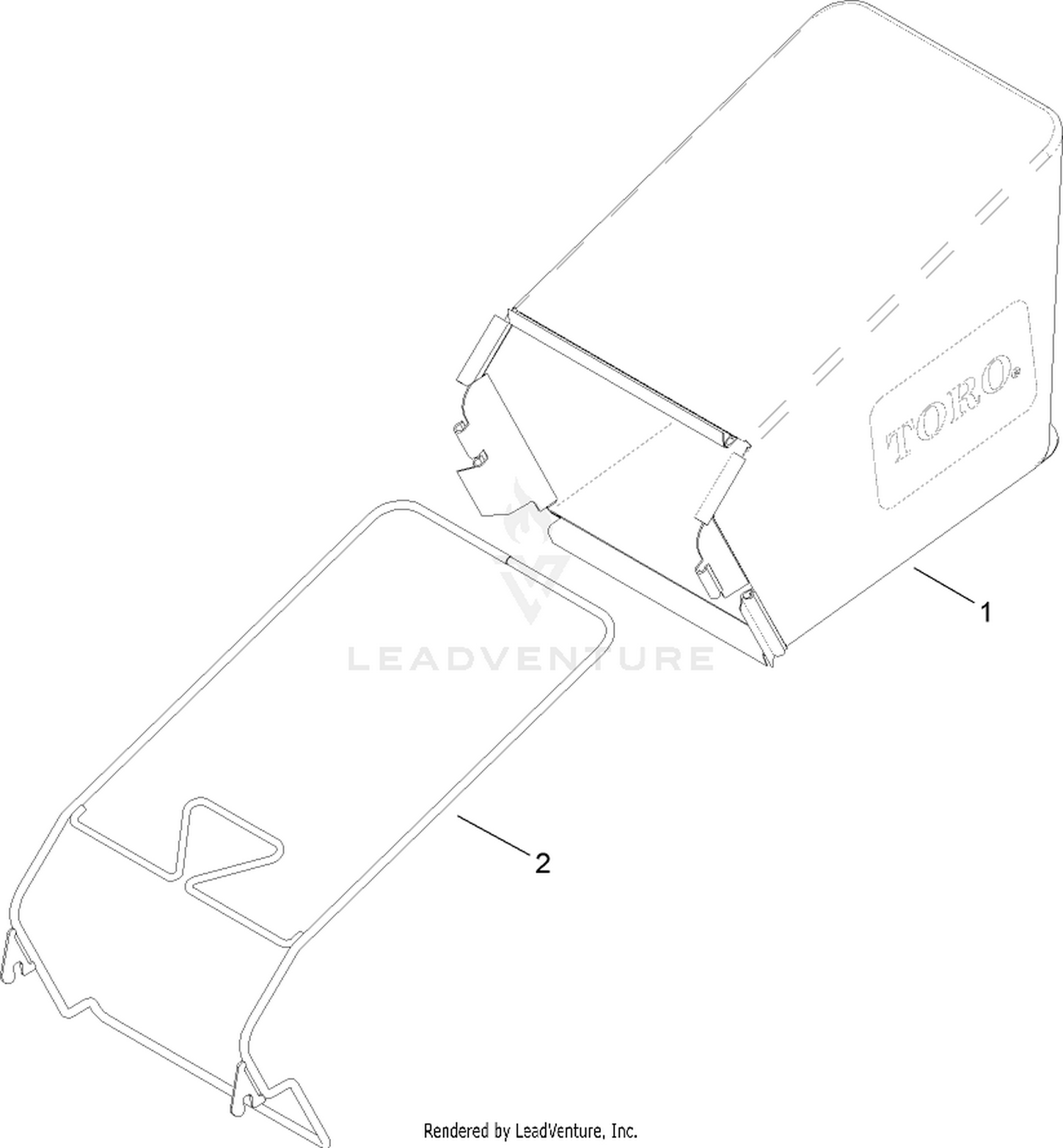 Grass Bag Assembly