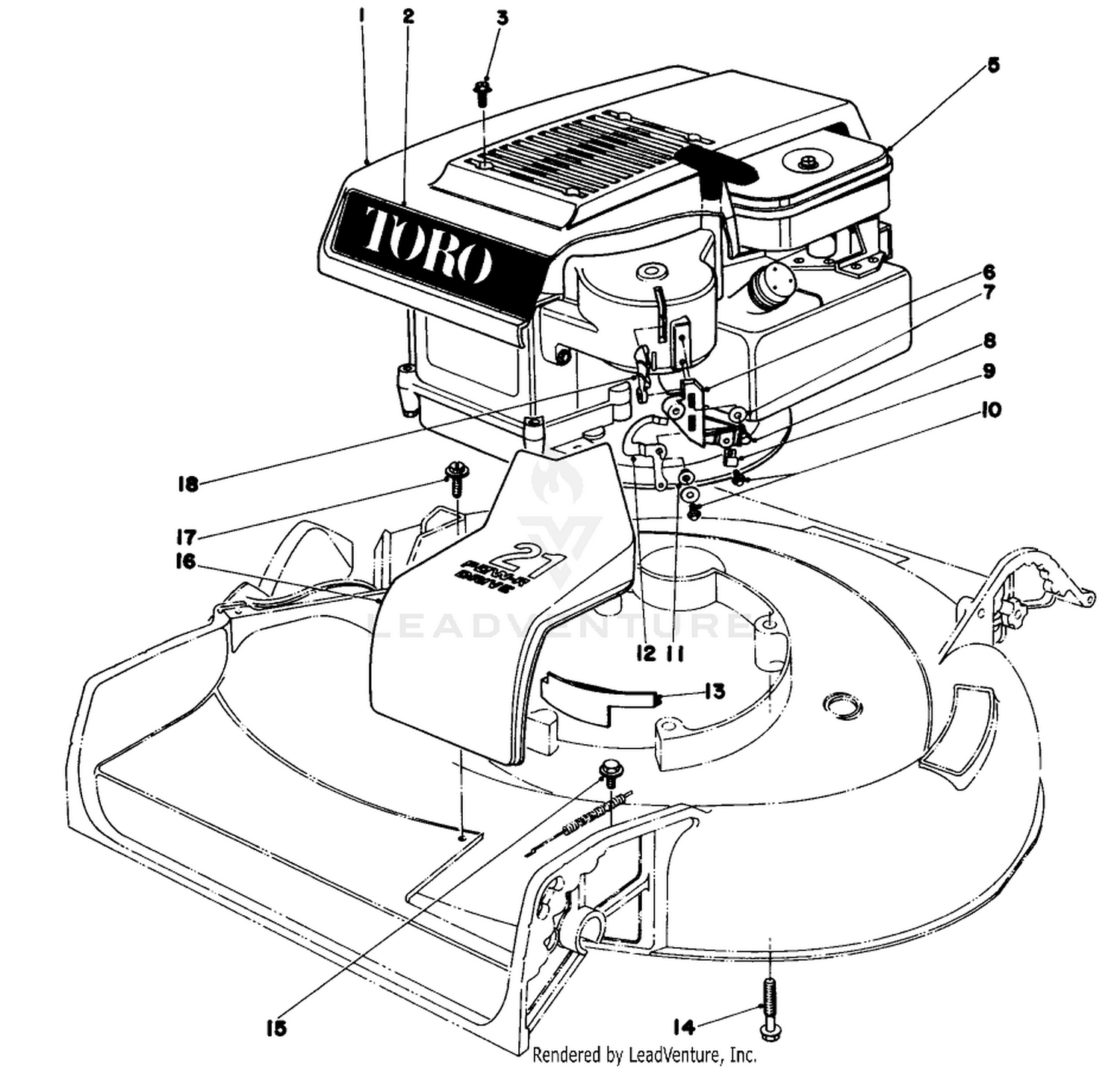 Engine Assembly Model 16277