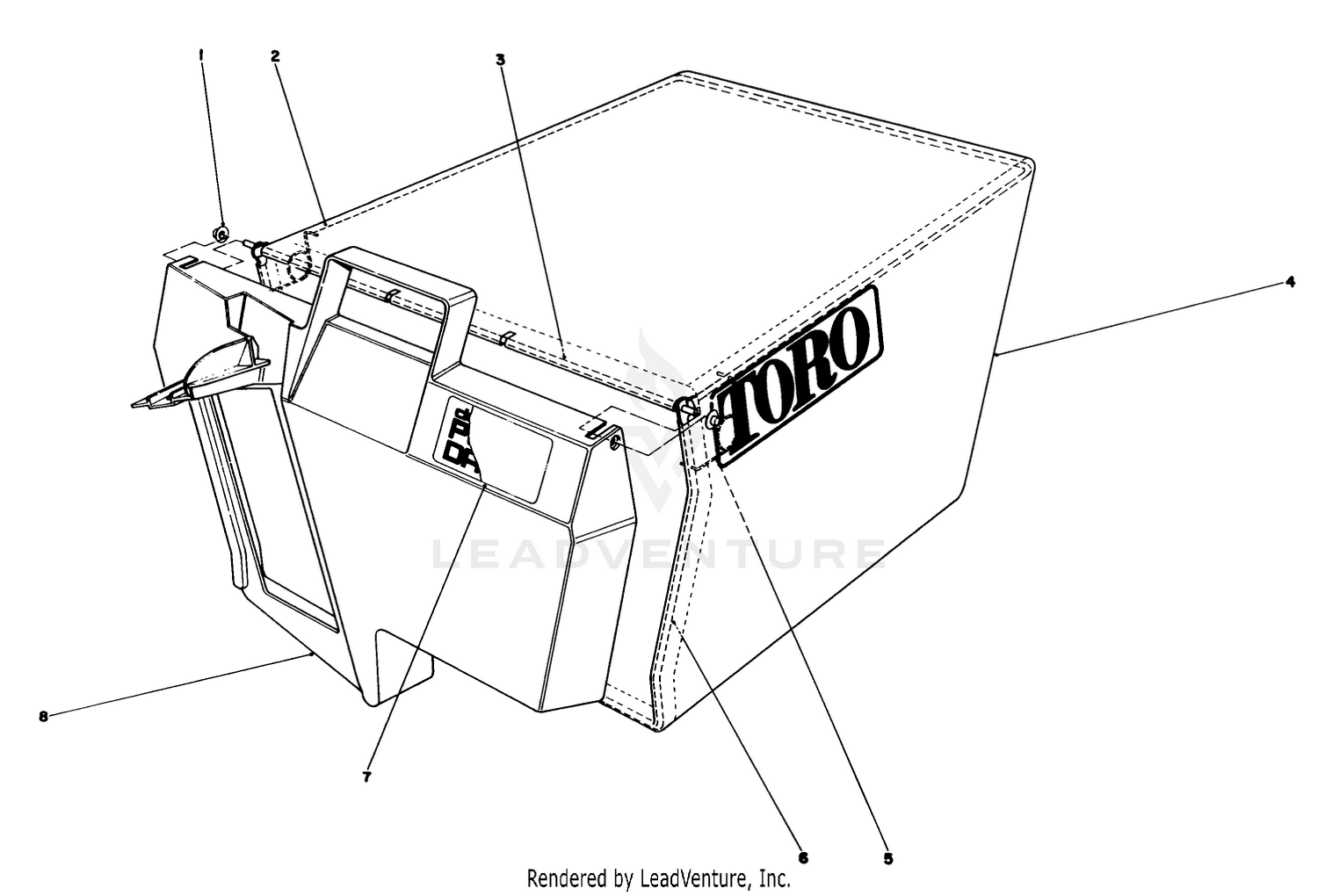 Grass Bag Assembly