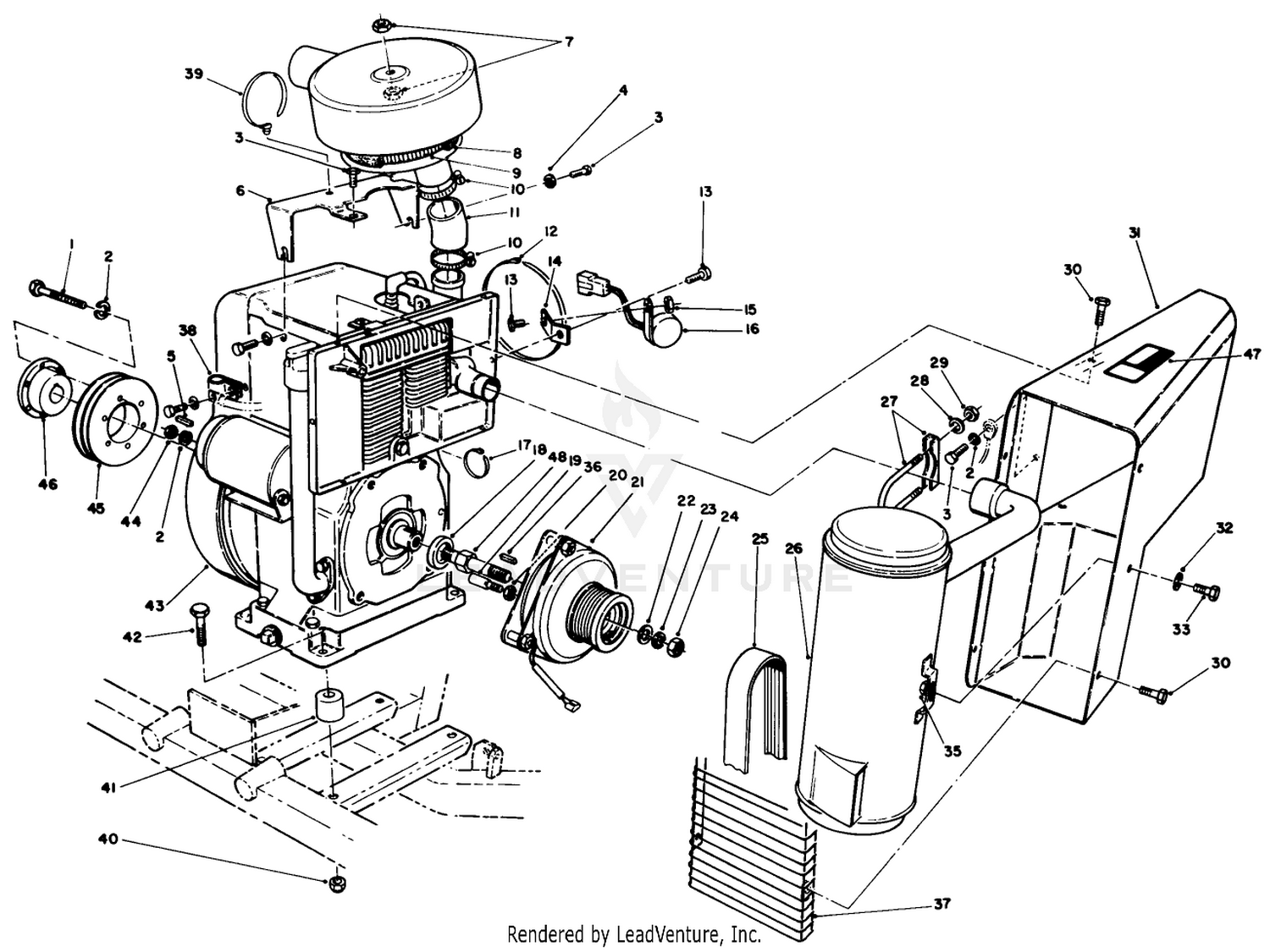 Engine  Clutch Assembly