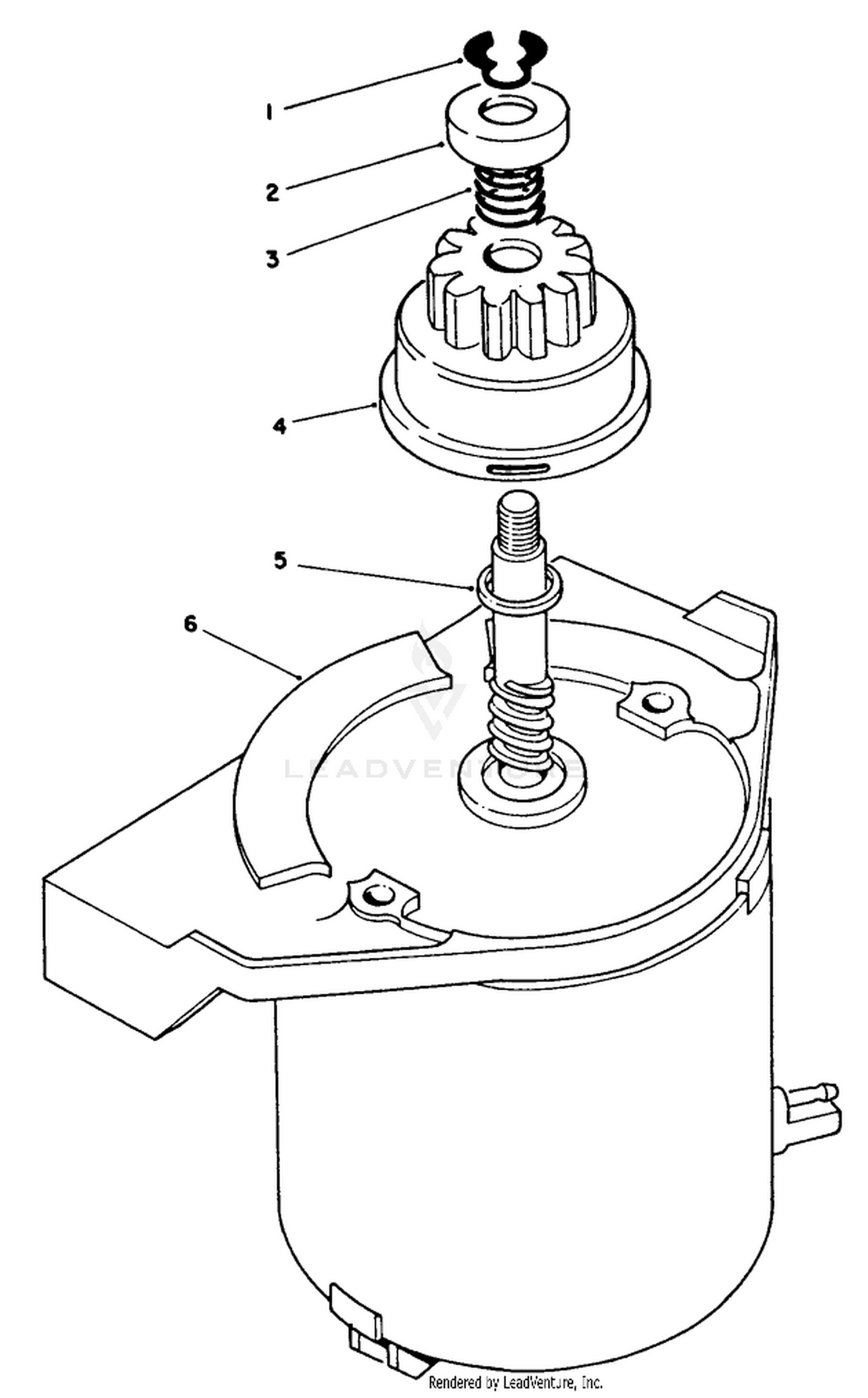 Starter Motor Assembly