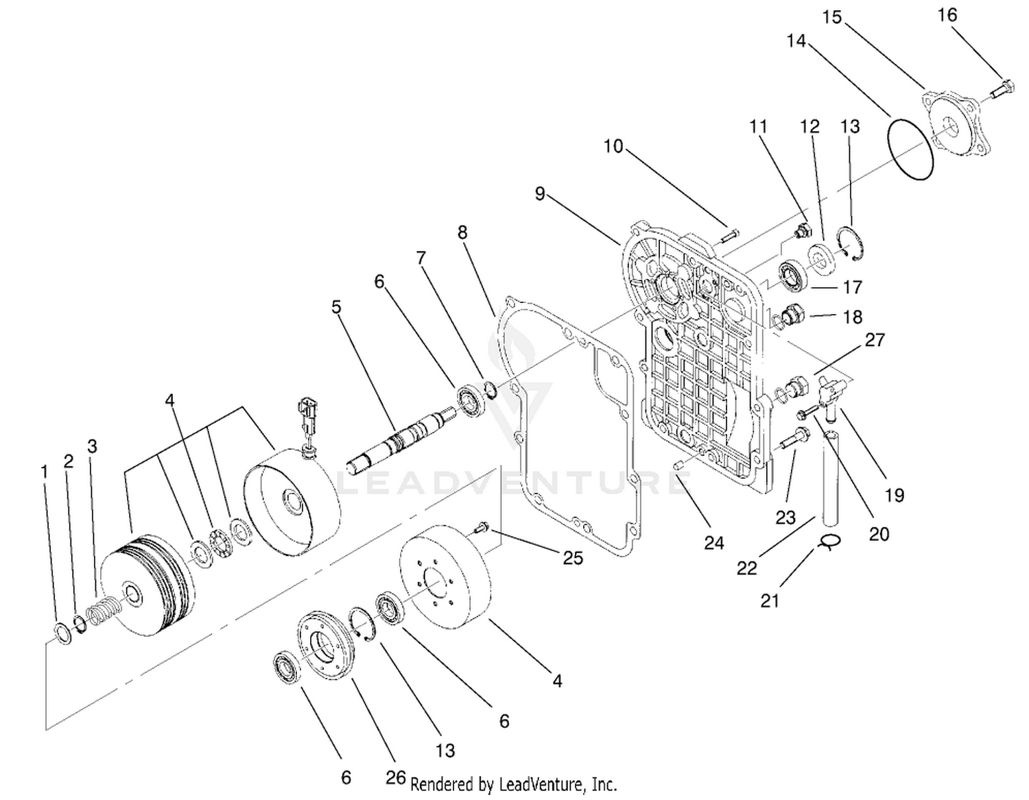 Front Axle Cover Assembly