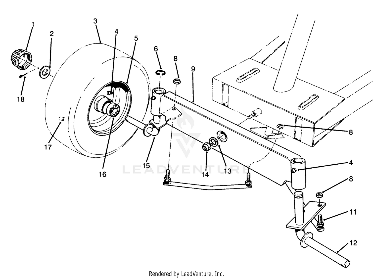 Front Axle Assembly