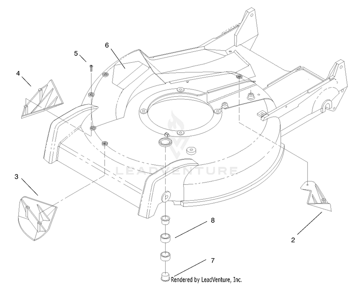 Housing Assembly No. 98-7146