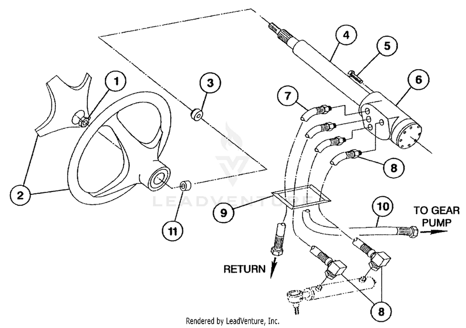 STEERING GEAR ASM