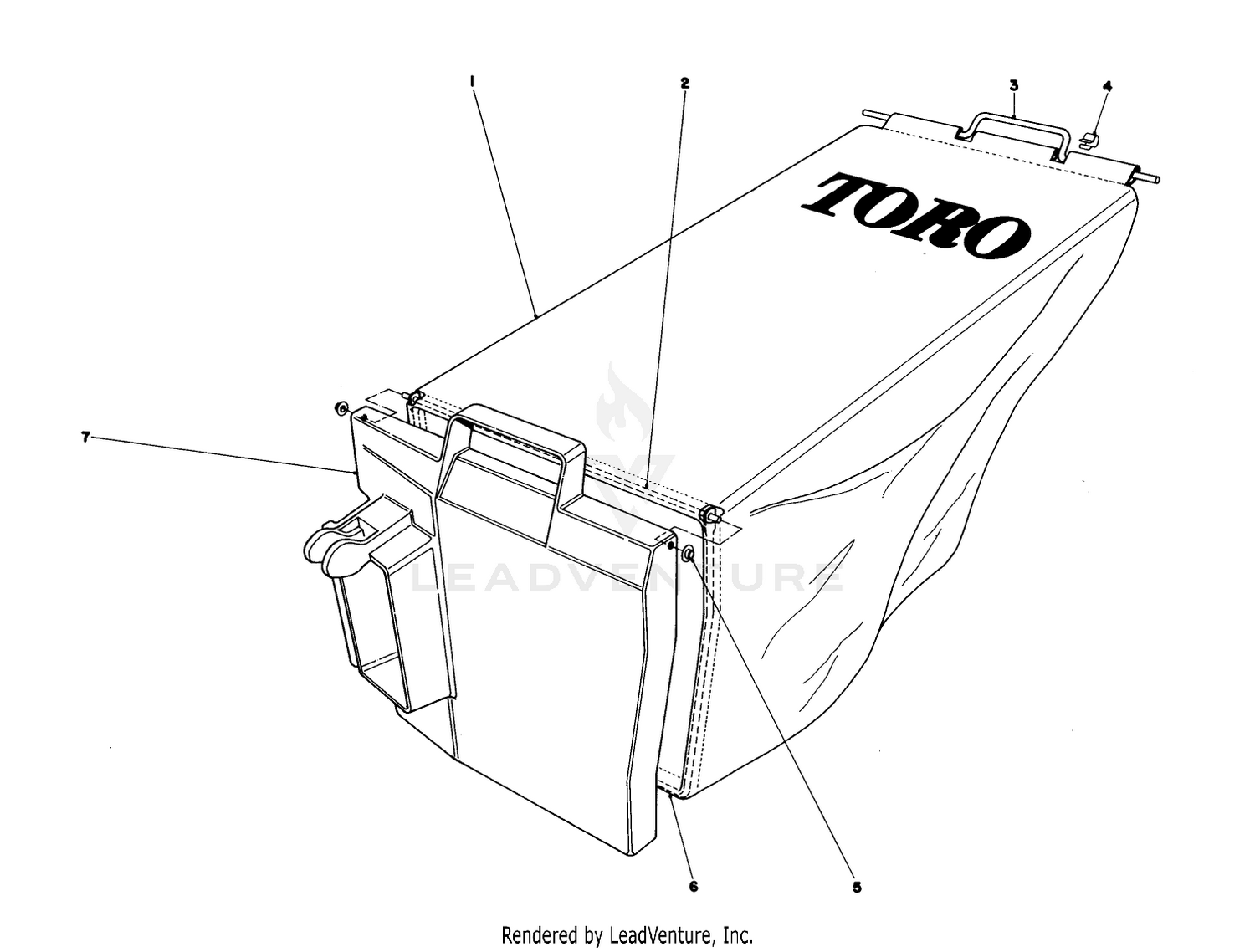 Grass Bag Assembly