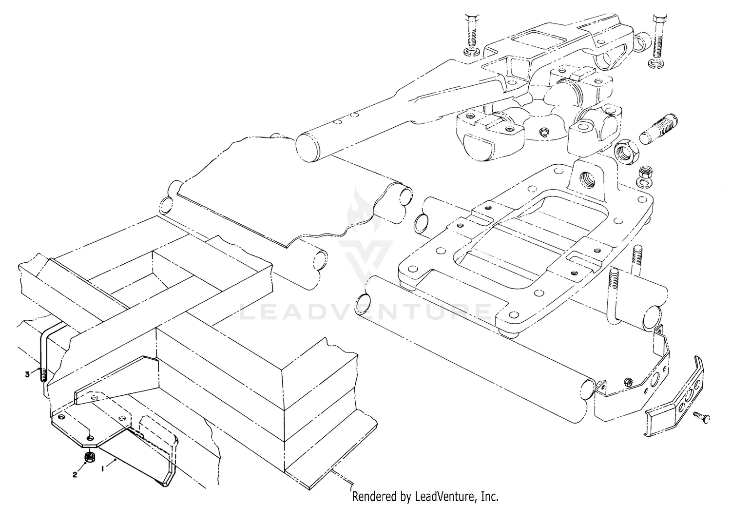 Cutting Unit Flotation Kit Model No. 03760 (cutting Unit No. 1)