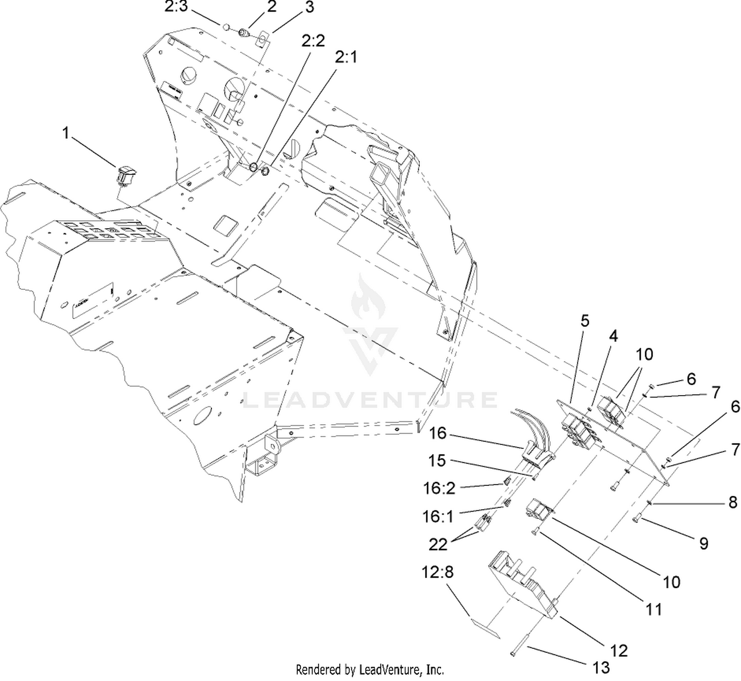 Multi Pro 5600 and 5700 Sprayer System Assembly