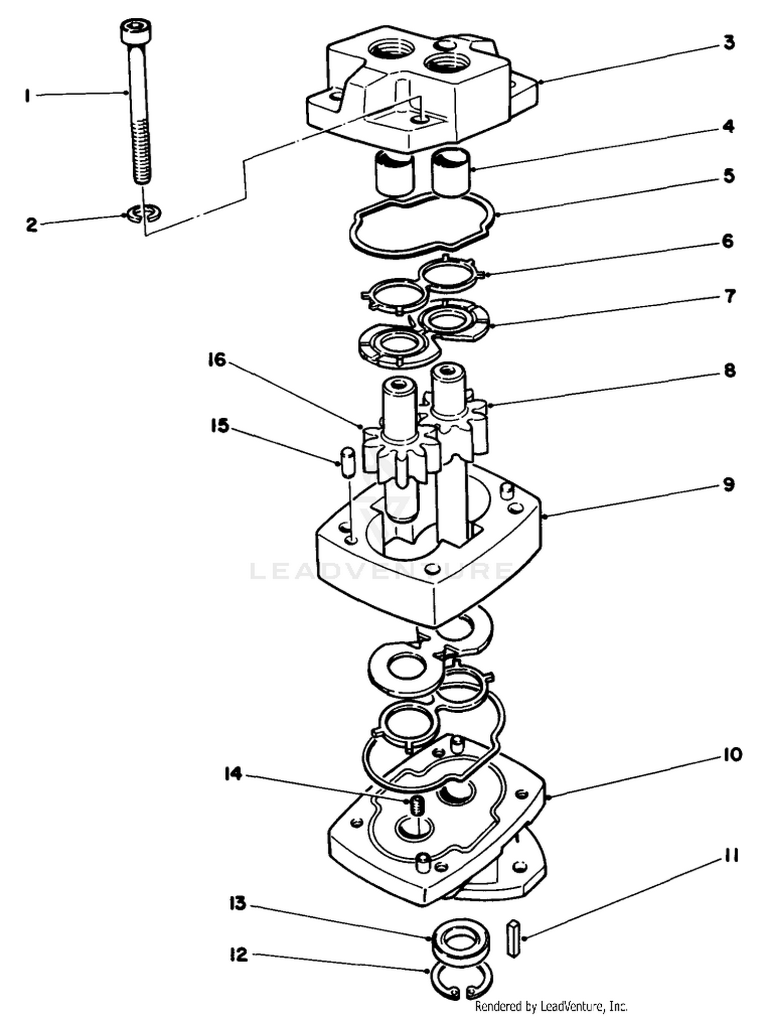 Hydraulic Motor Assembly No. 69-2780