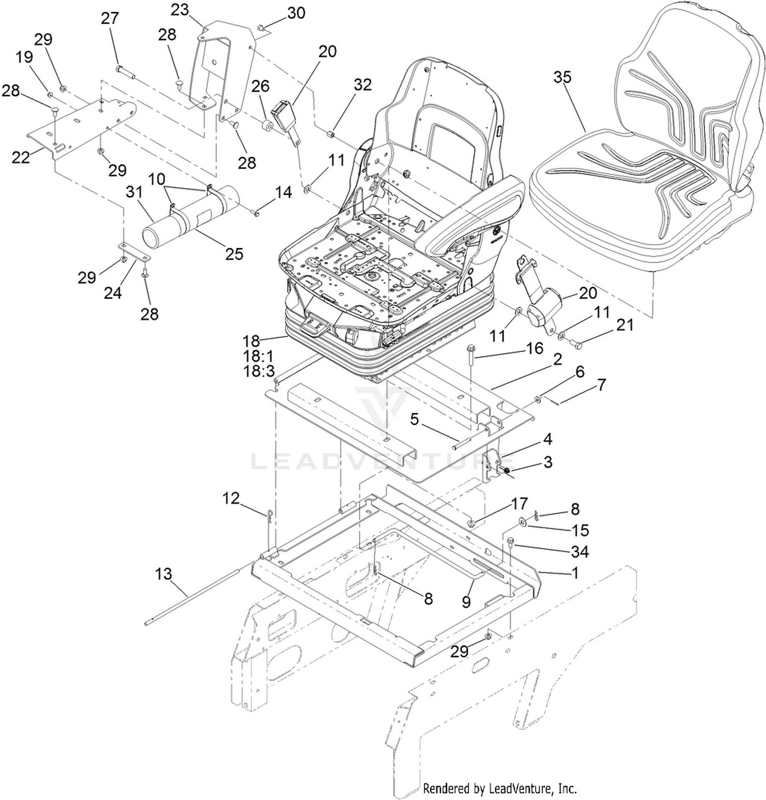 Seat Mounting Assembly