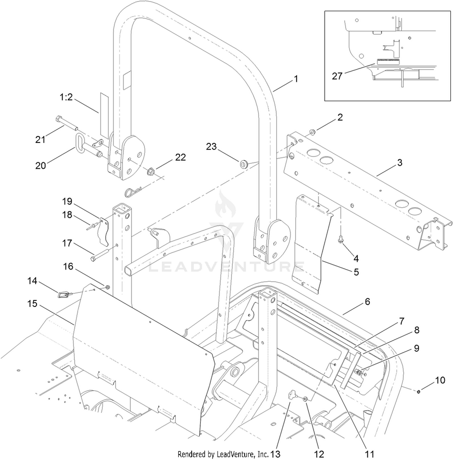 Rear Frame Assembly