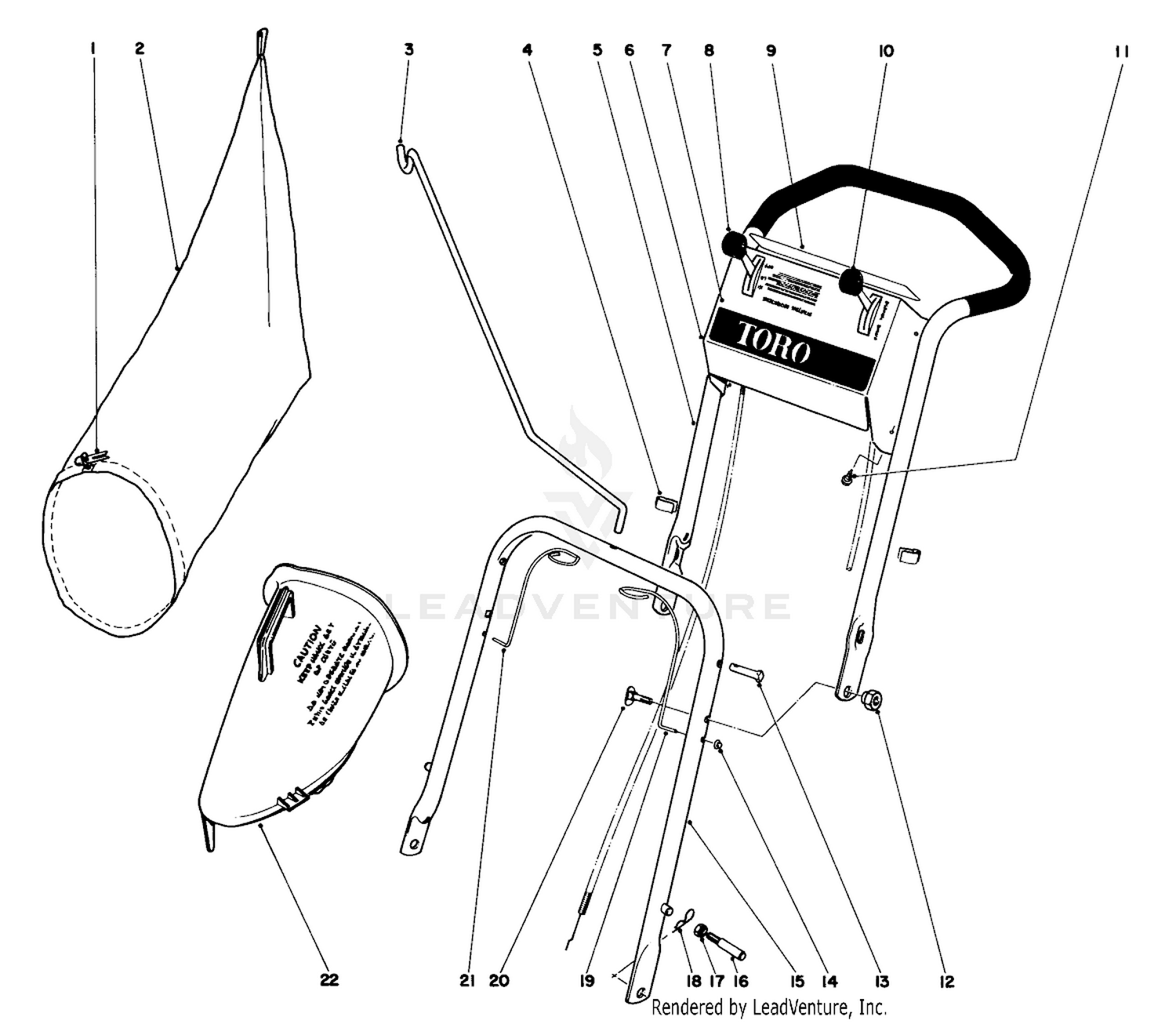 Handle Assembly Model 19273