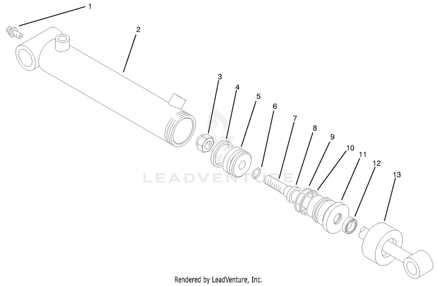Hydraulic Cylinder No. 93-7551