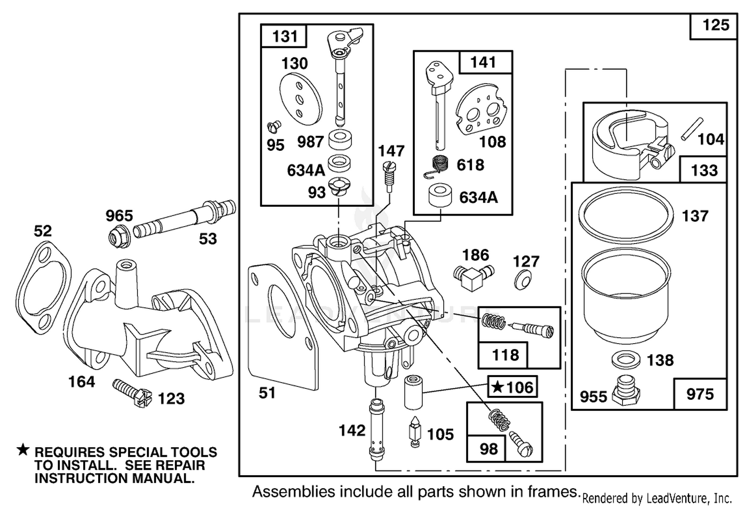 Engine Briggs  Stratton Model 28m707-0127-01 4