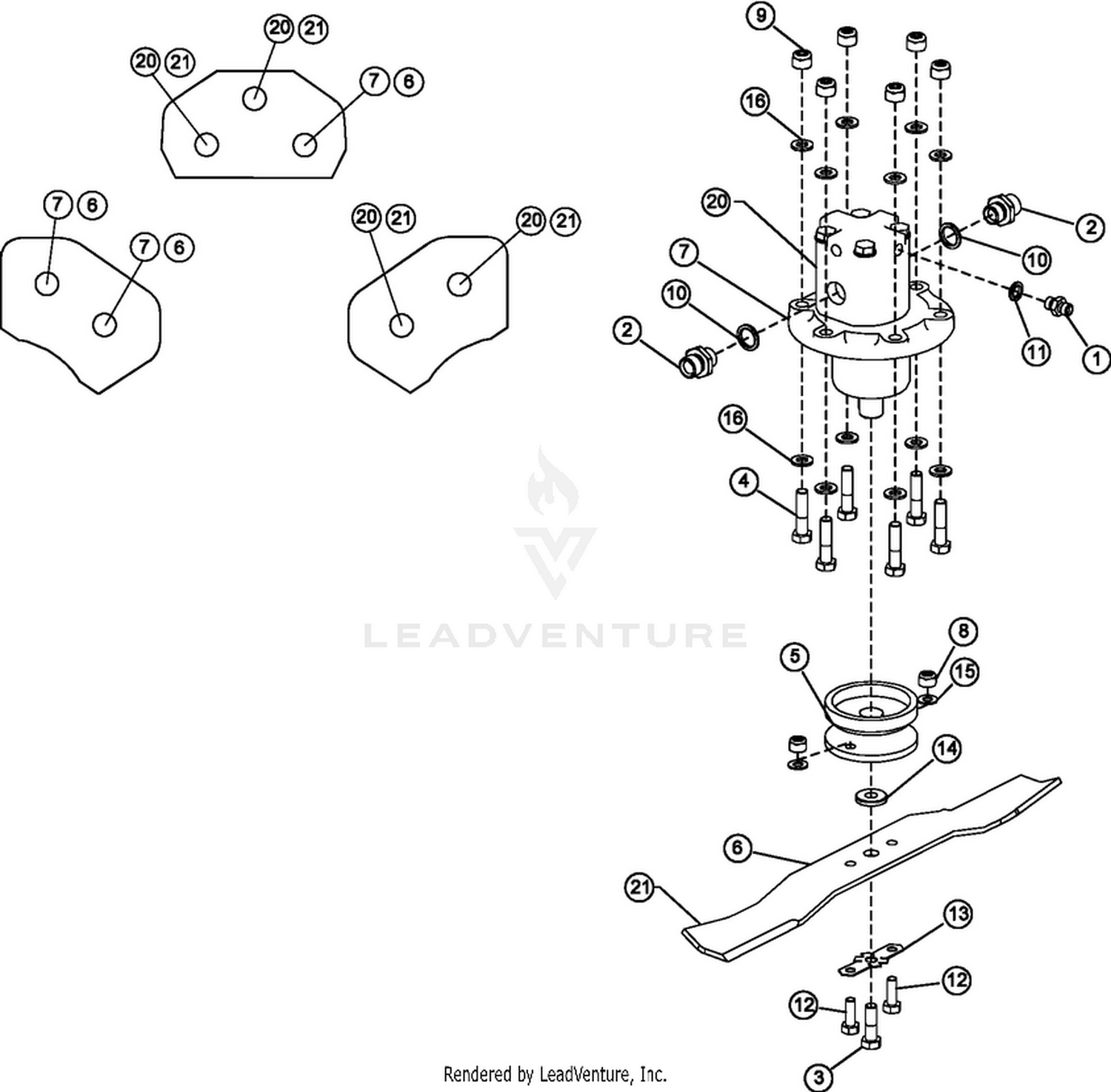 Cutter Motor Assembly