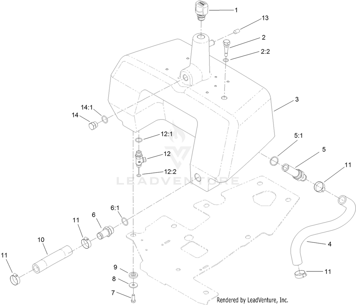 Hydraulic Tank Assembly