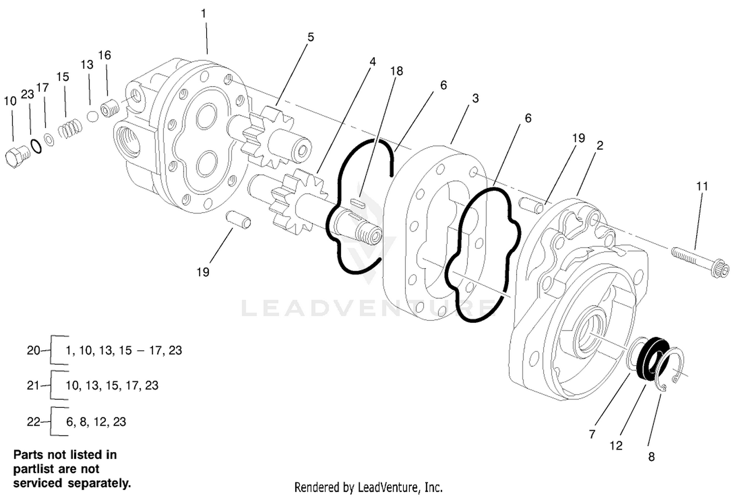 Gear Motor Assembly No. 99-3627