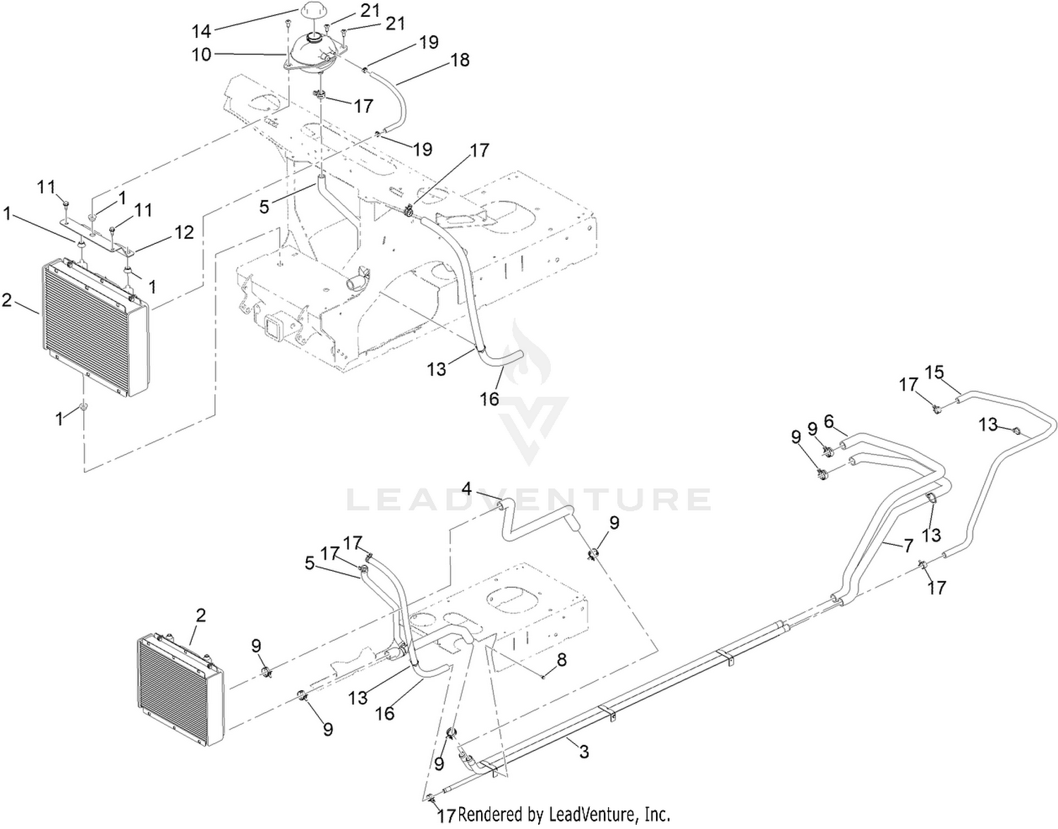 Cooling System Assembly