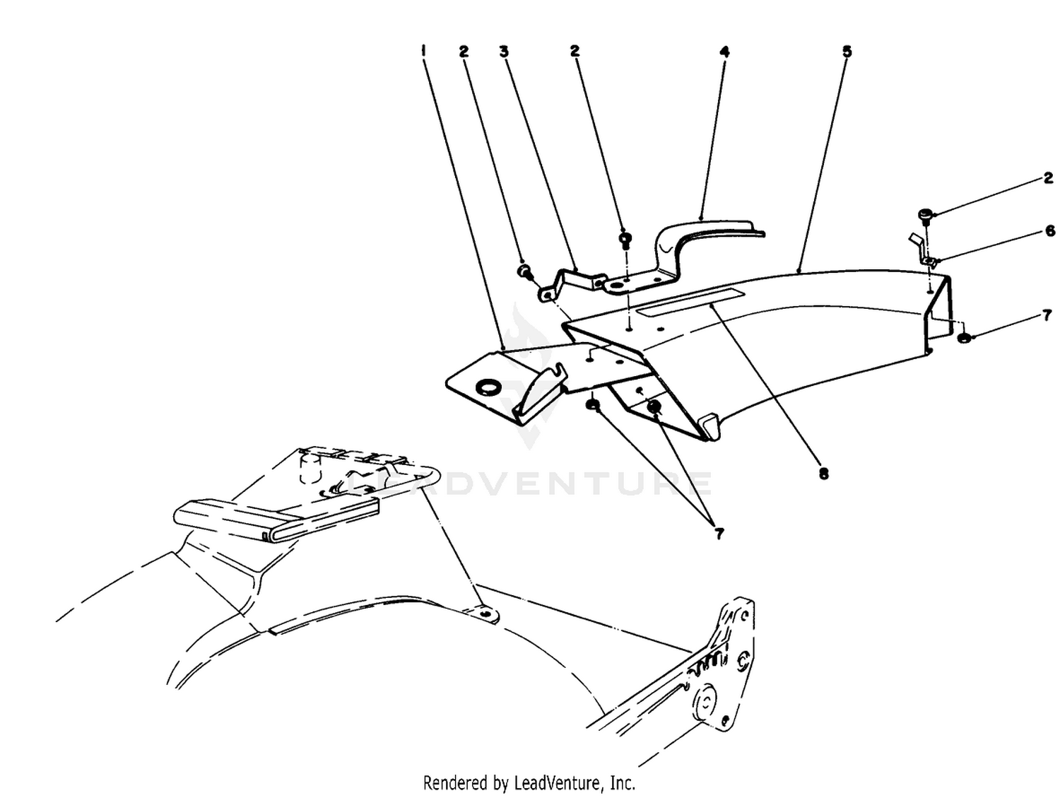 SIDE DISCHARGE CHUTE MODEL NO. 59108 (Optional)