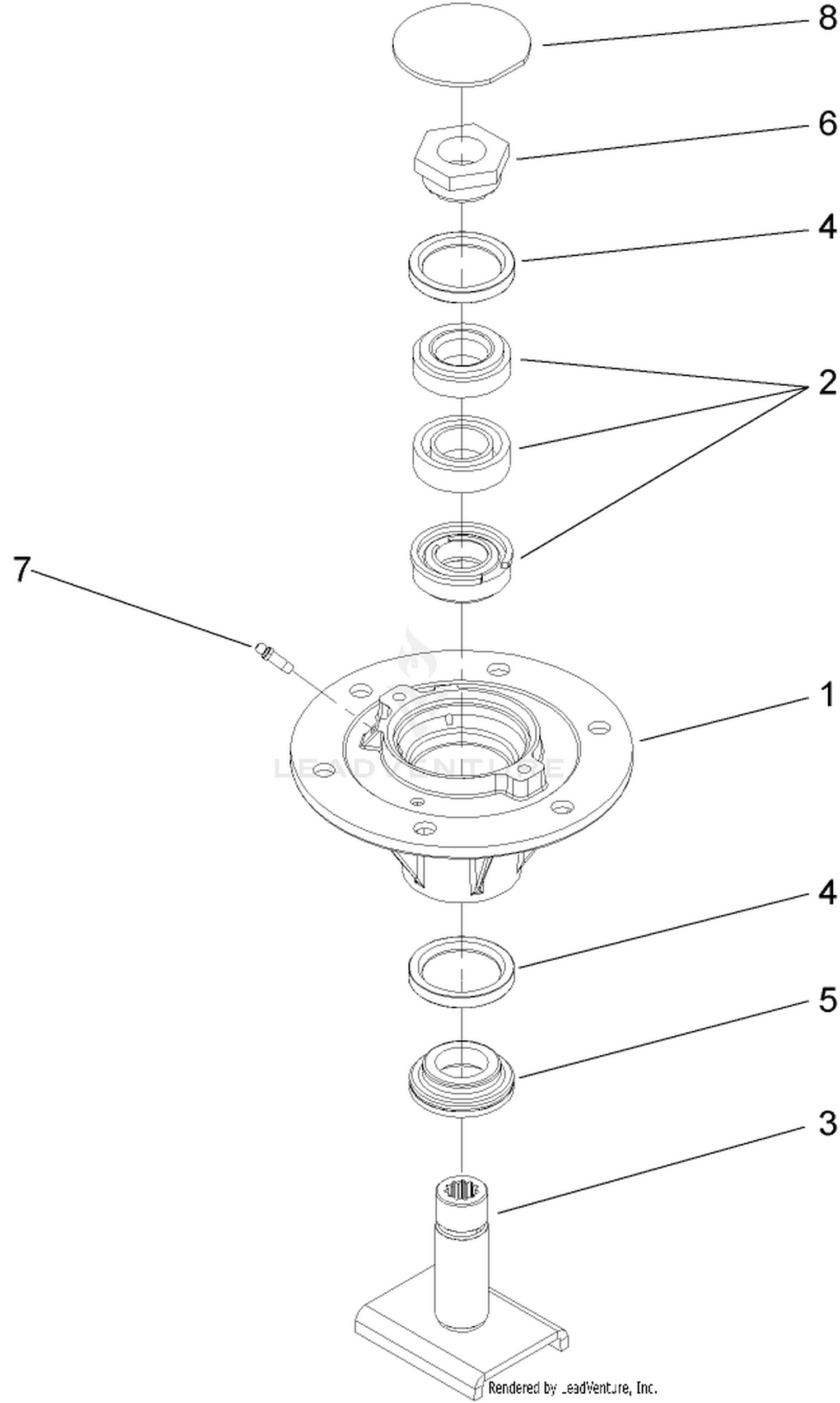 Spindle Assembly No. 100-5700
