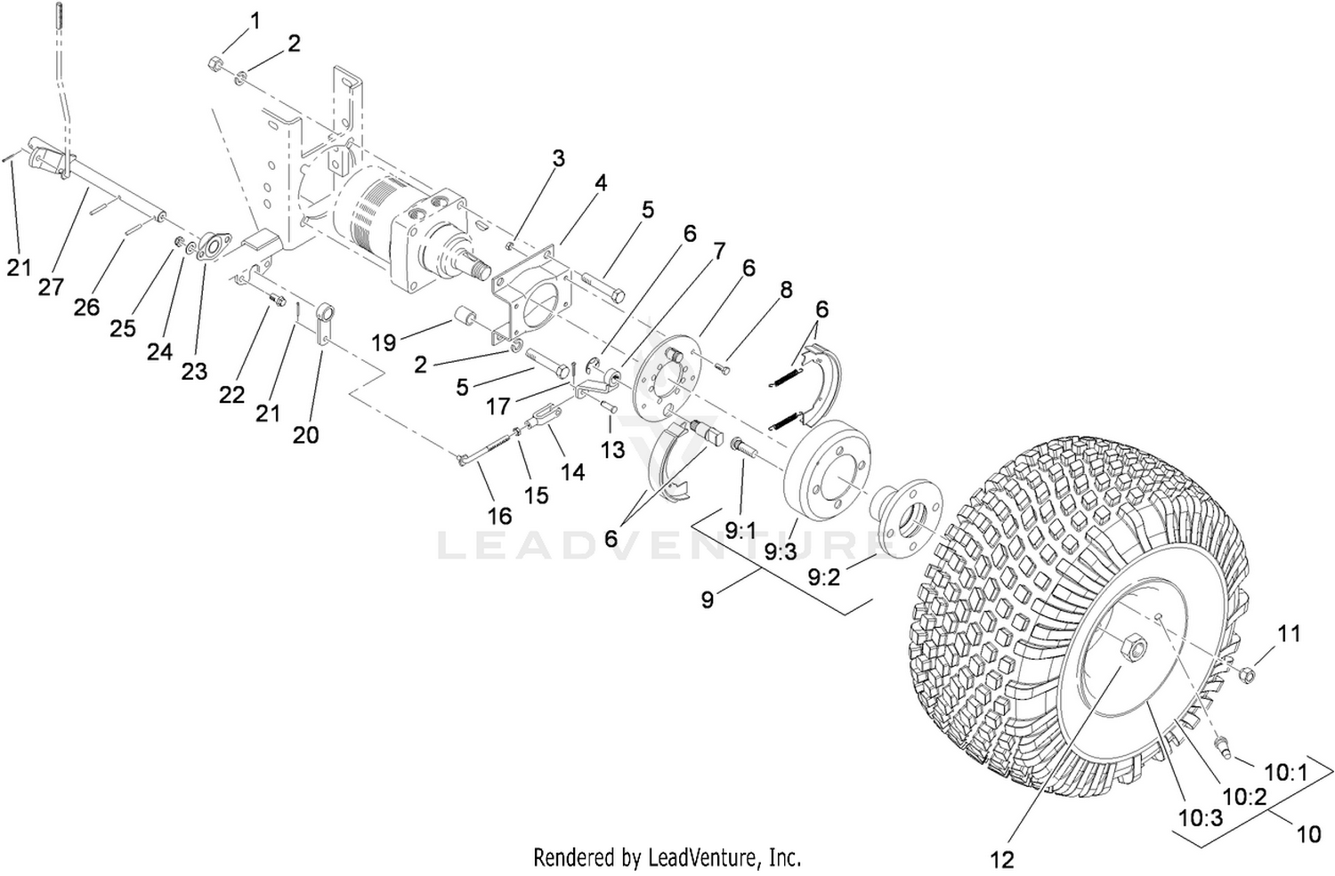 Brake Installation Assembly