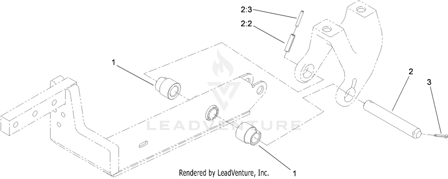 Pivot Pin and Spacer Assembly
