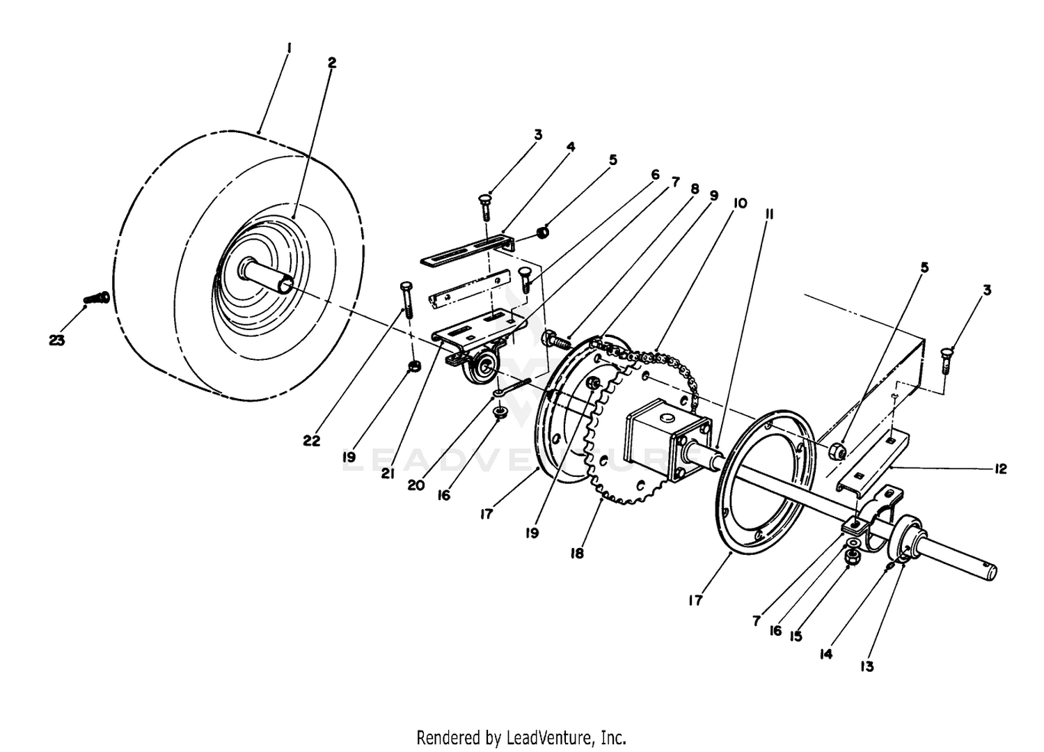 Rear Axle Assembly