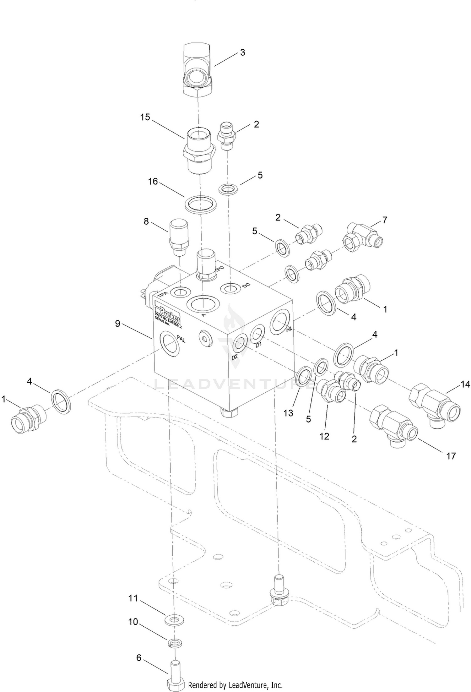 Transmission Control Manifold Assembly