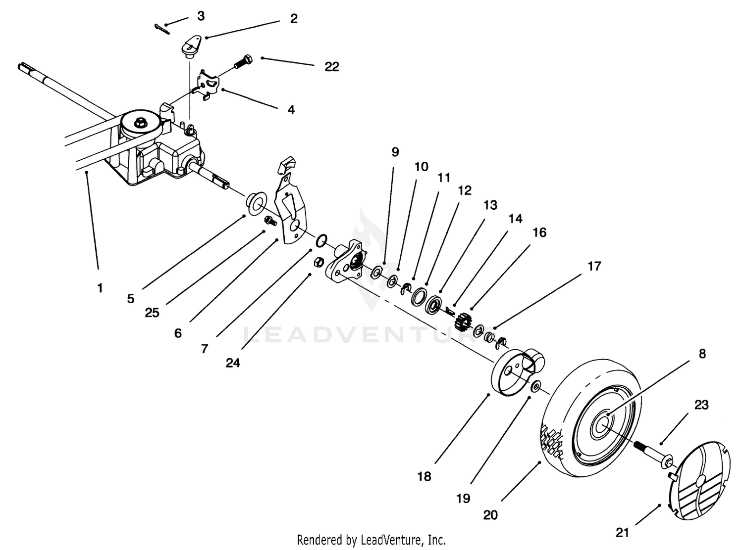 Rear Axle Assembly