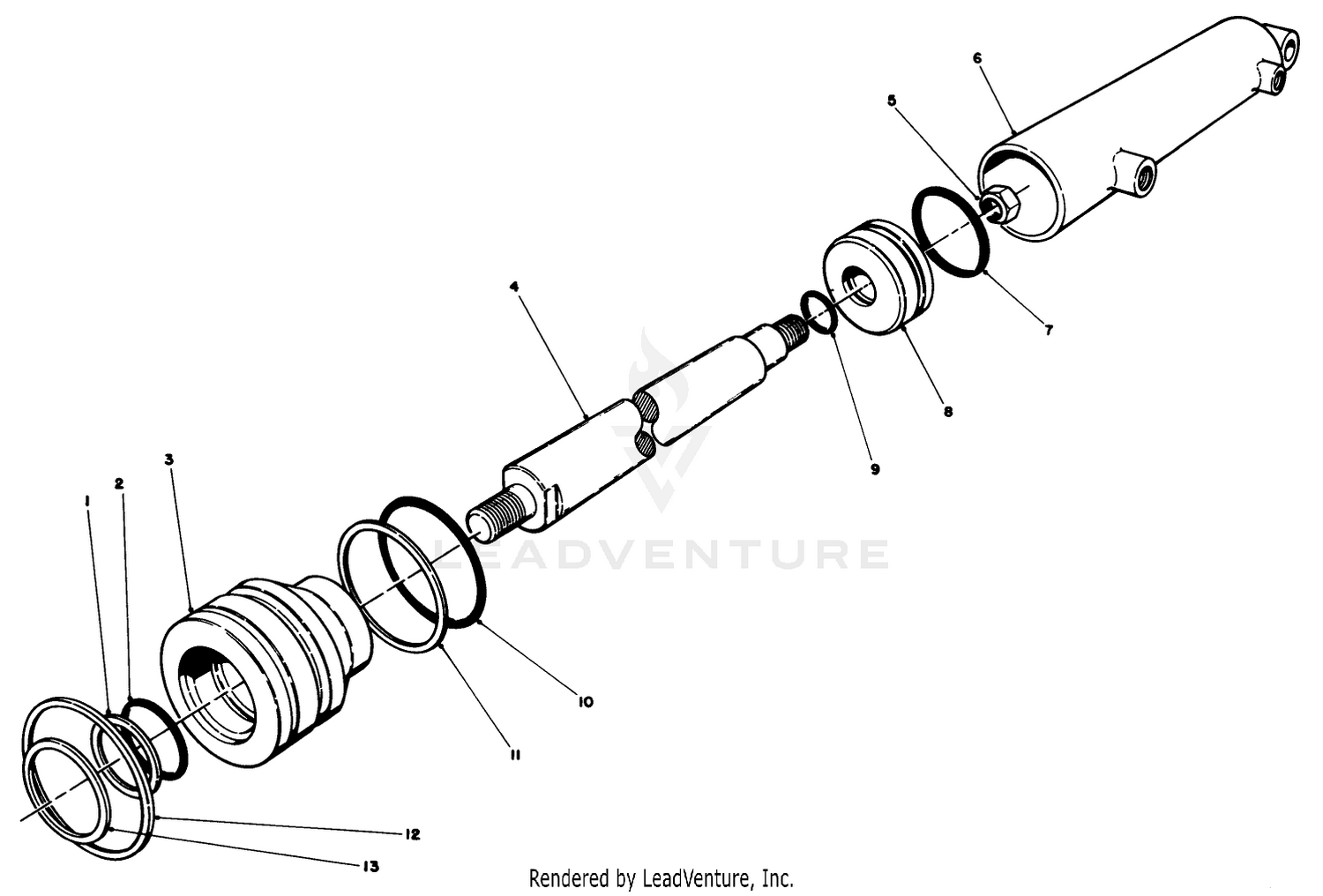 Hydraulic Cylinder No. 61-0090