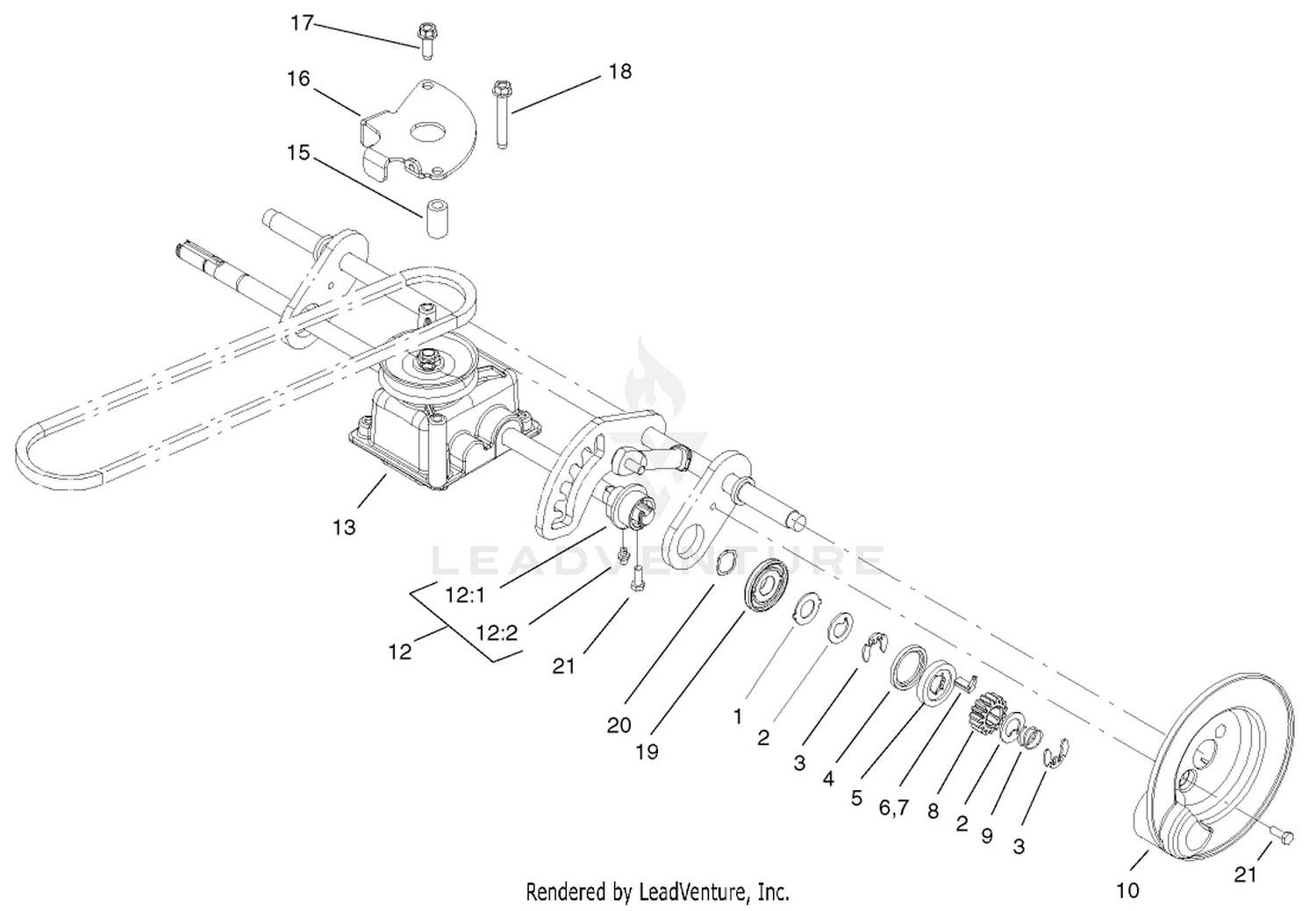 Gearcase And Drive Assembly