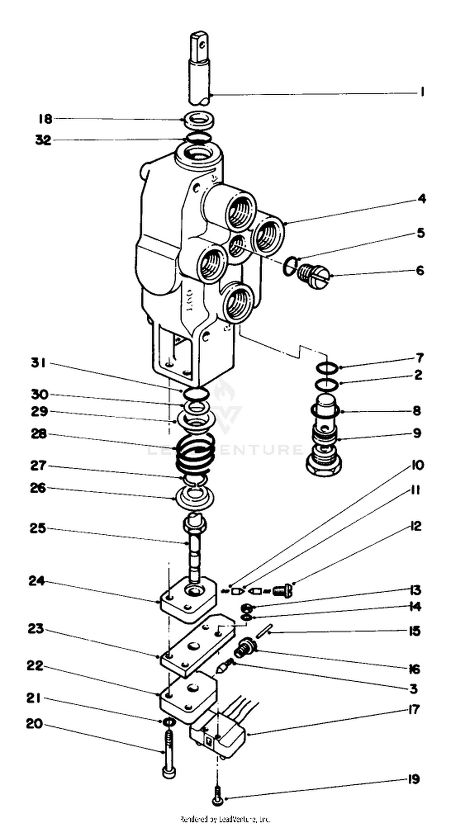 Reel Control Valve Assembly No. 60-2850