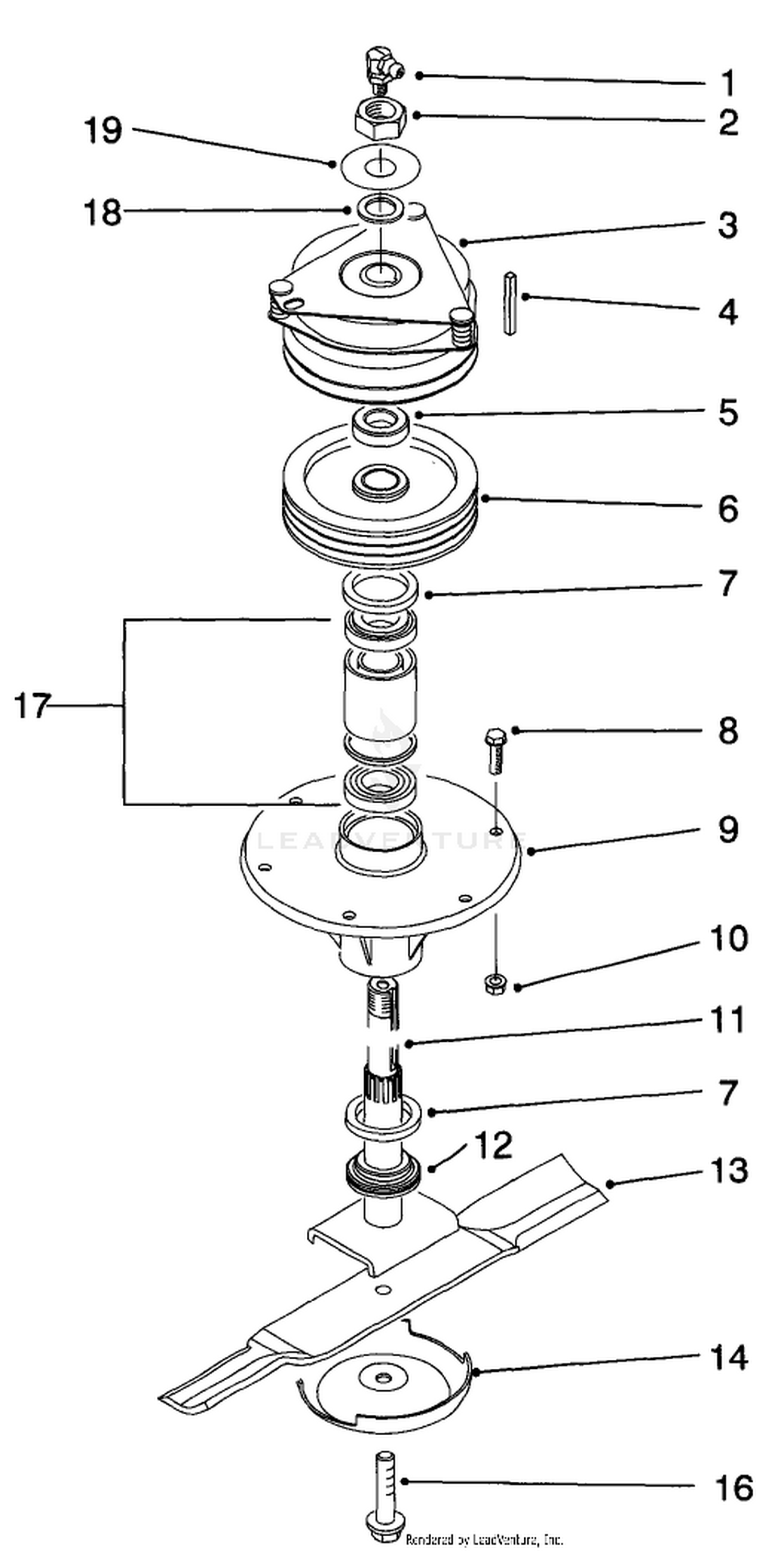 Spindle Assembly (clutch)