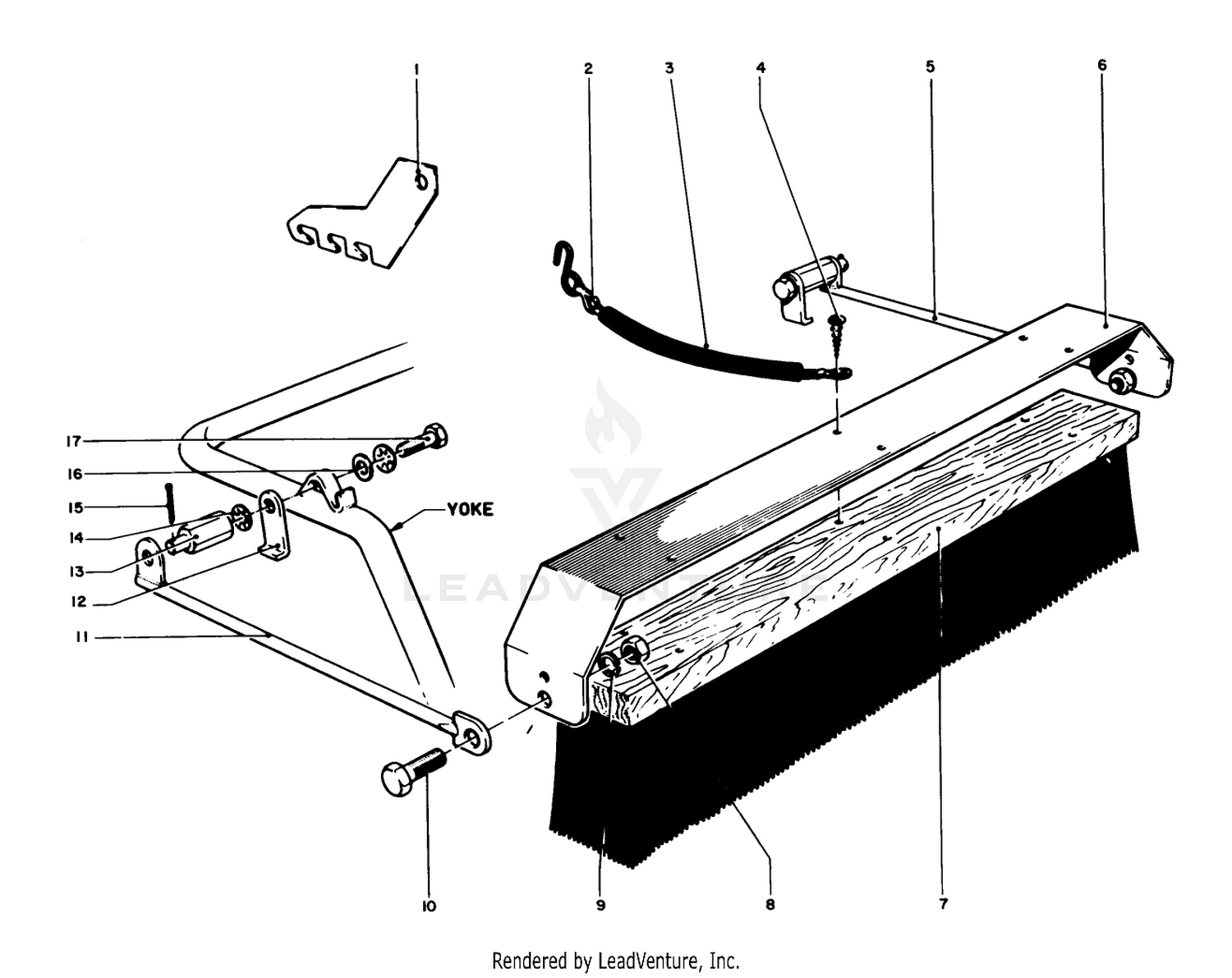 Brush Kit No. 2-2949 (optional Equipment)