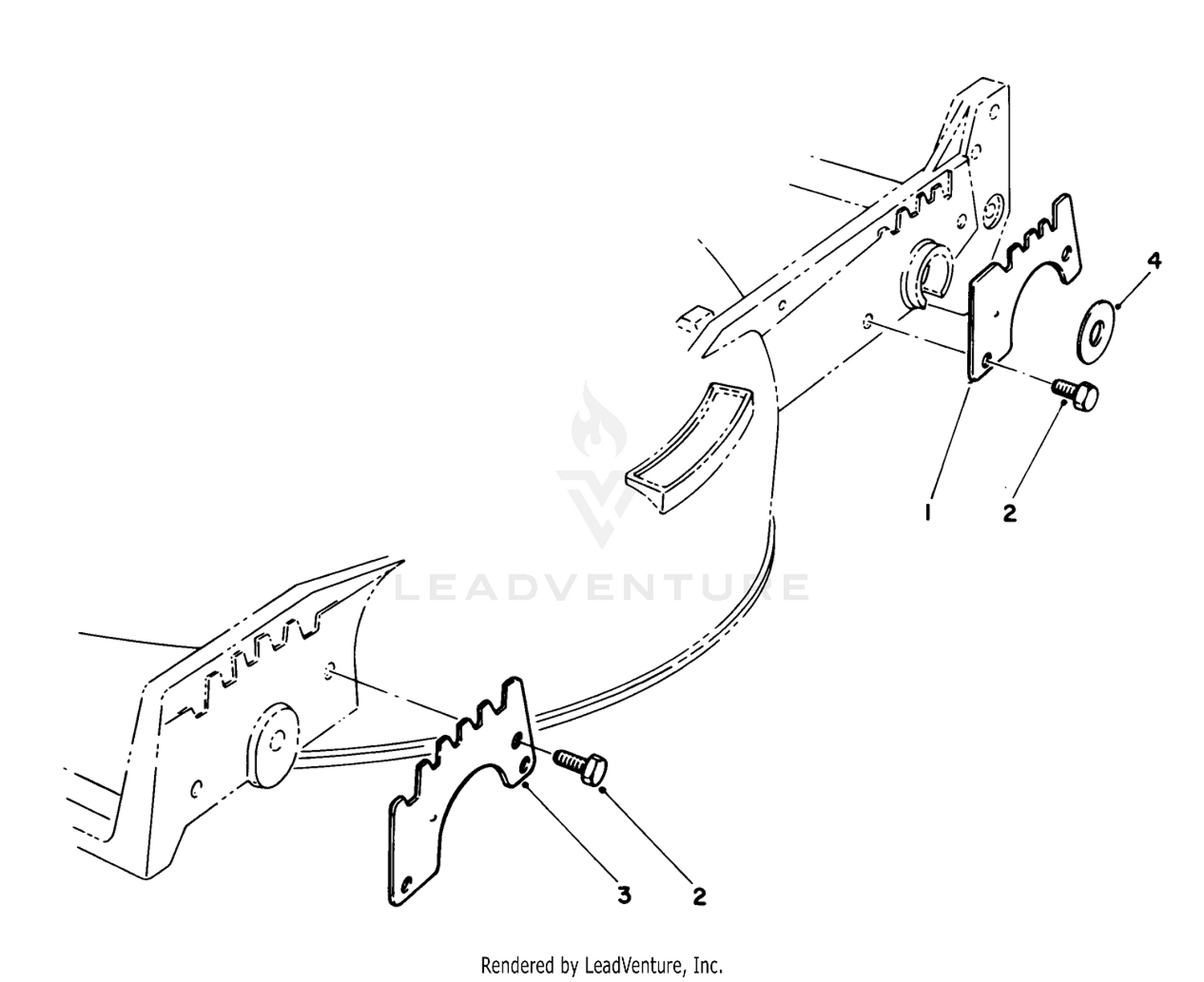 Wear Plate Kit Model No. 49-4080 (optional)