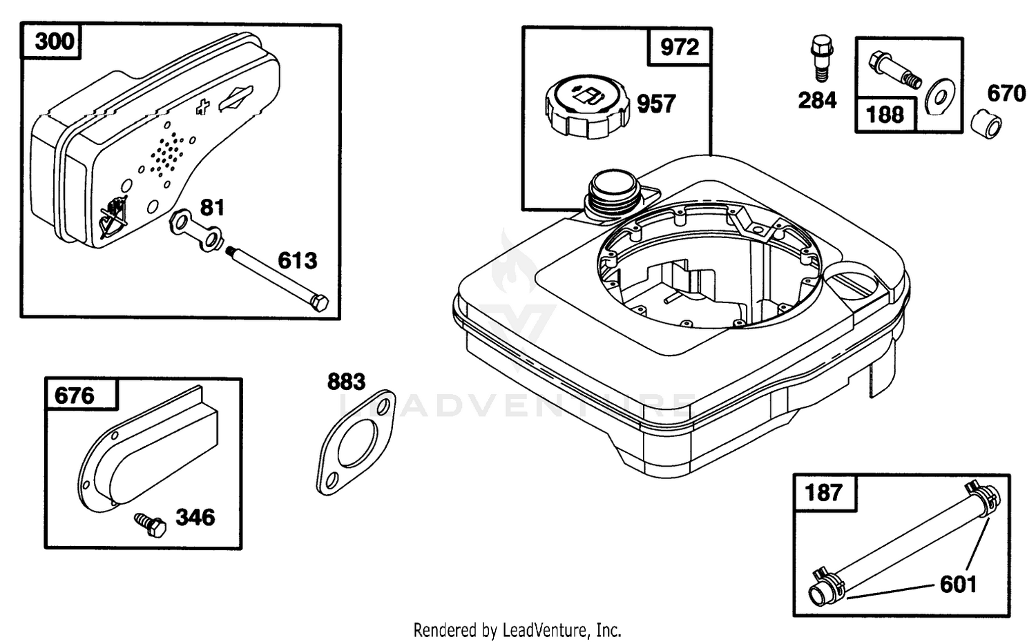 Engine Briggs  Stratton Model 127702-0645-01 8
