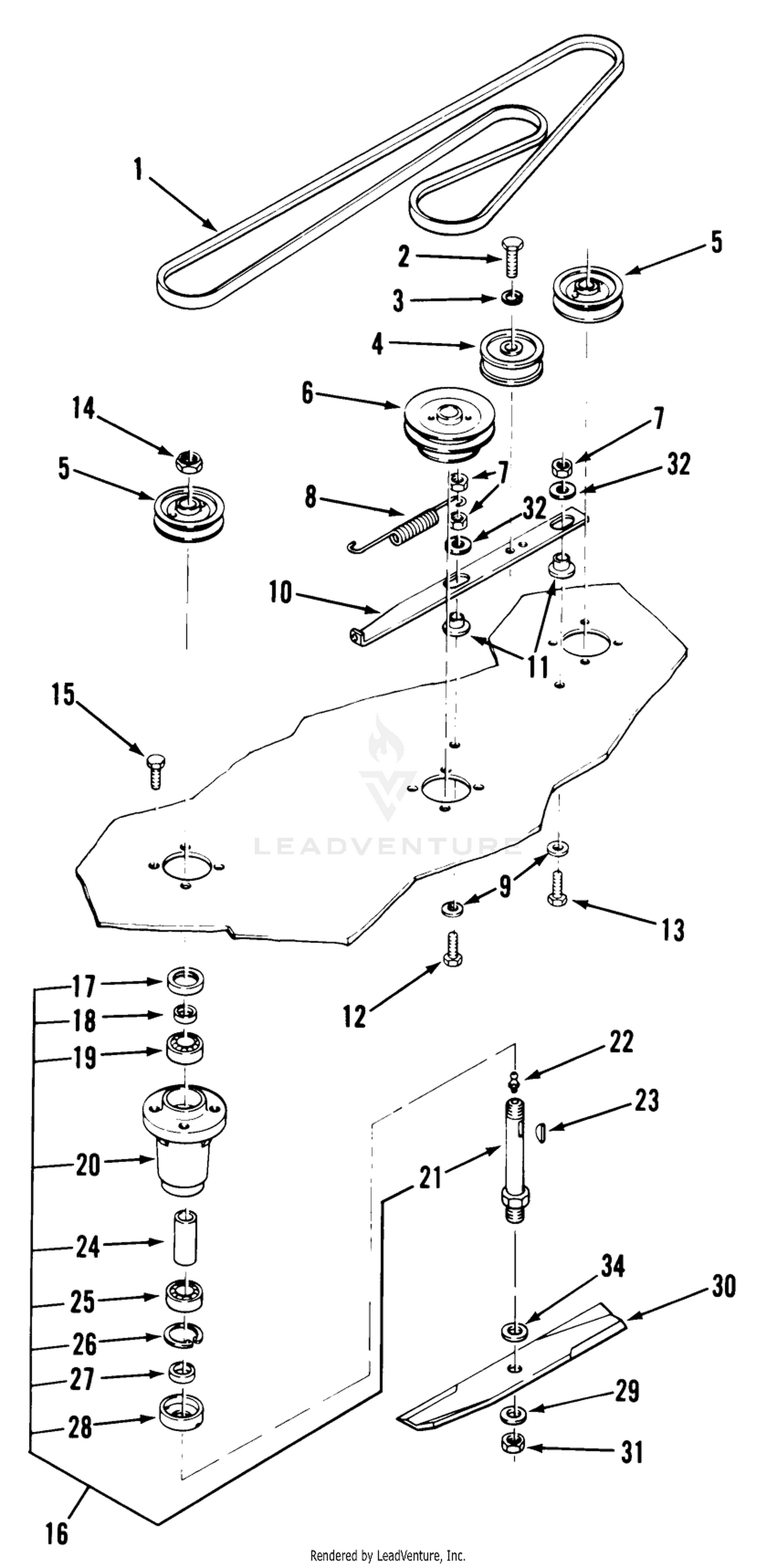 Side Discharge Mower-48 In. (122 Cm)(vehicle Identification Number 05-48sy01) 2