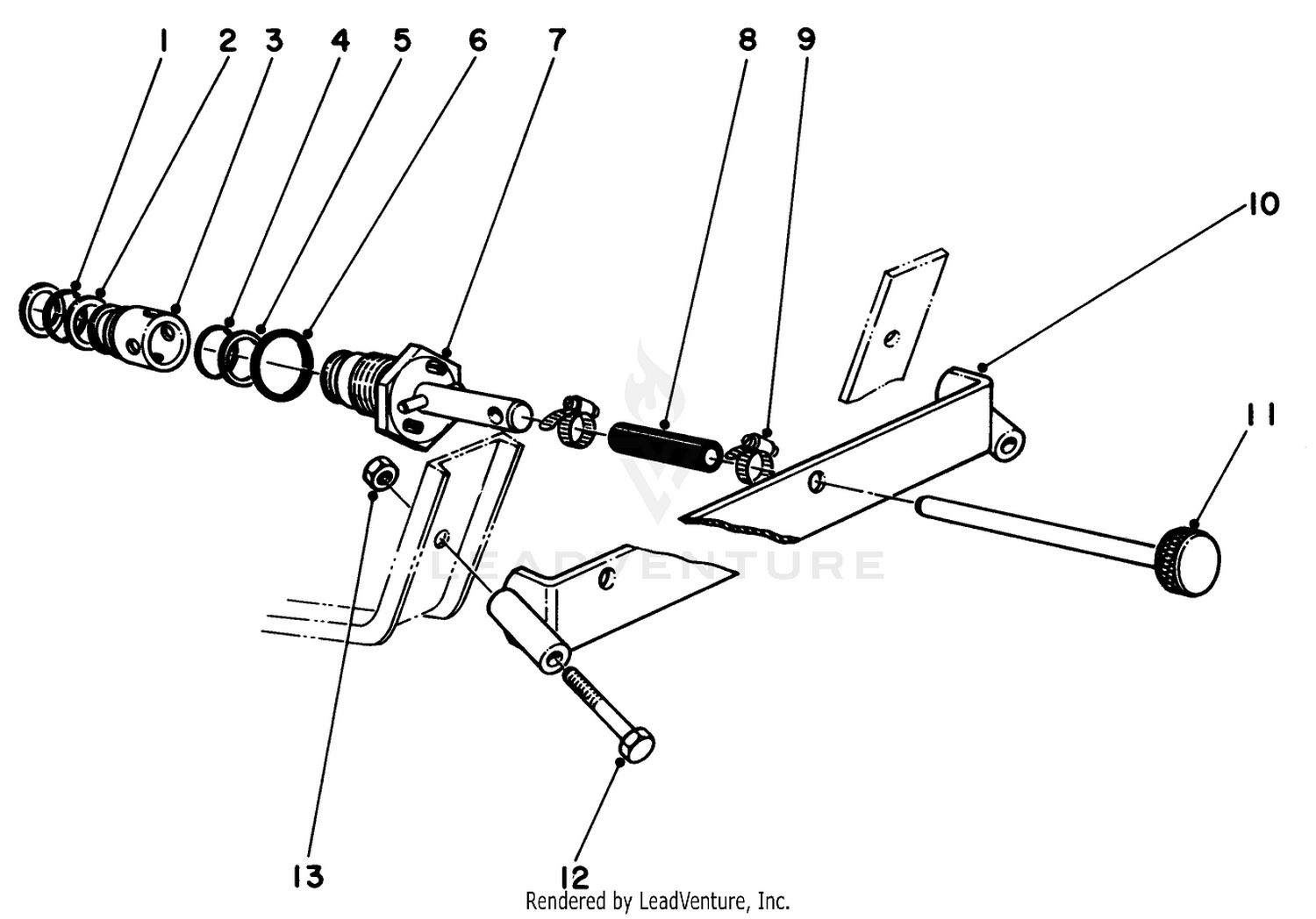 Reel Shutoff Kit Model No. 28-2150 (optional)