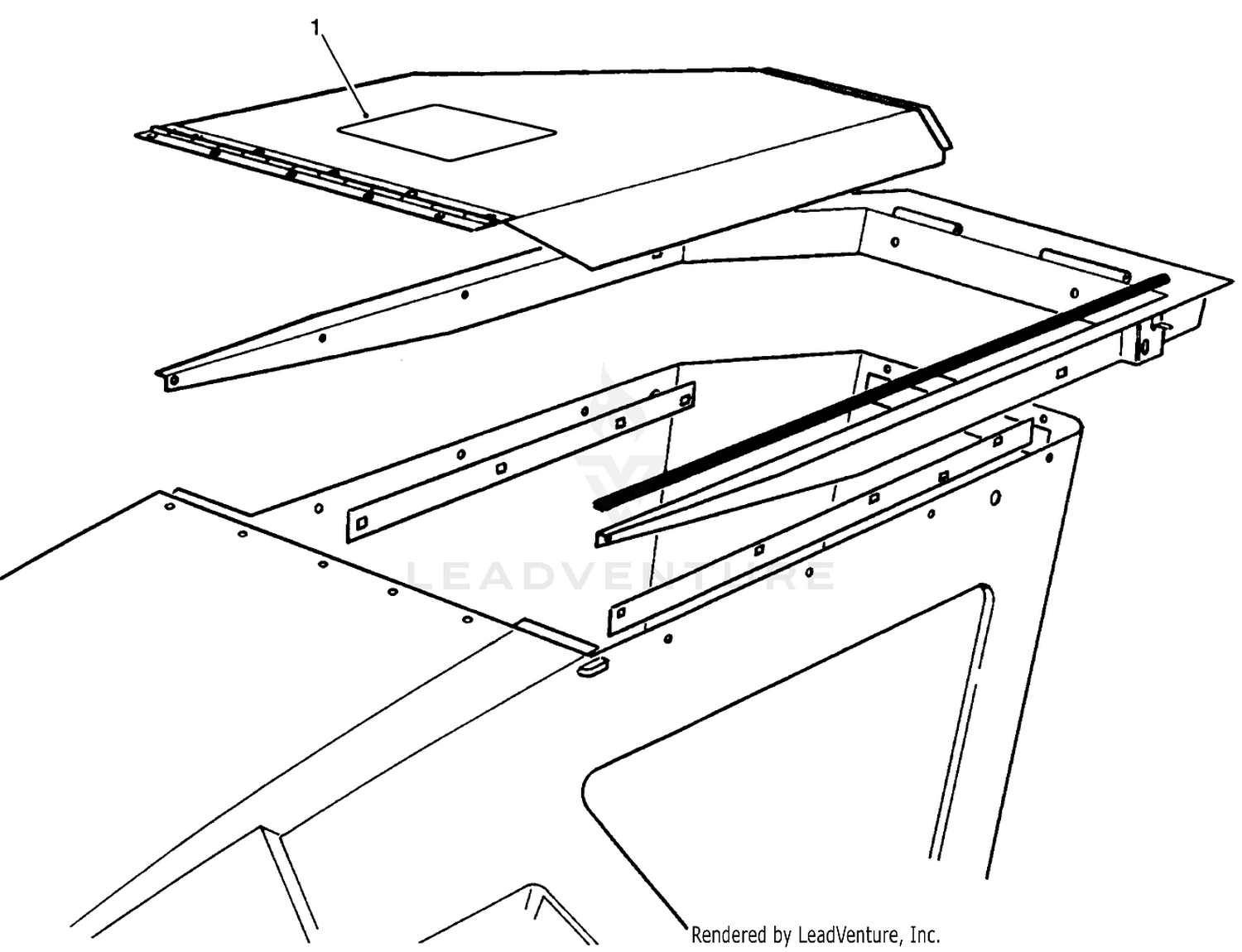 Hopper Cover Assembly